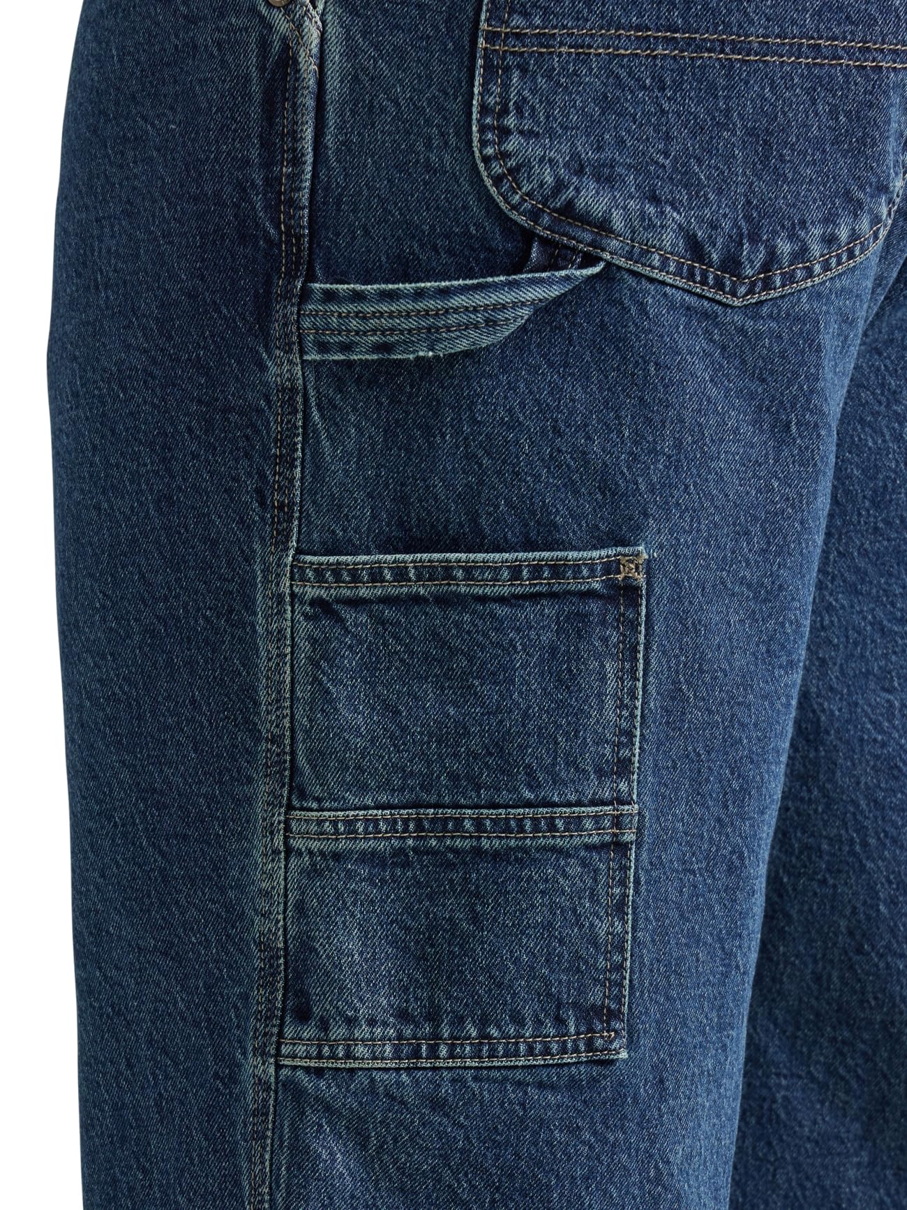 Lee Men's Big & Tall Legendary Workwear Carpenter Jeans - Durable Denim Pants for Construction, Farming & Outdoor Work
