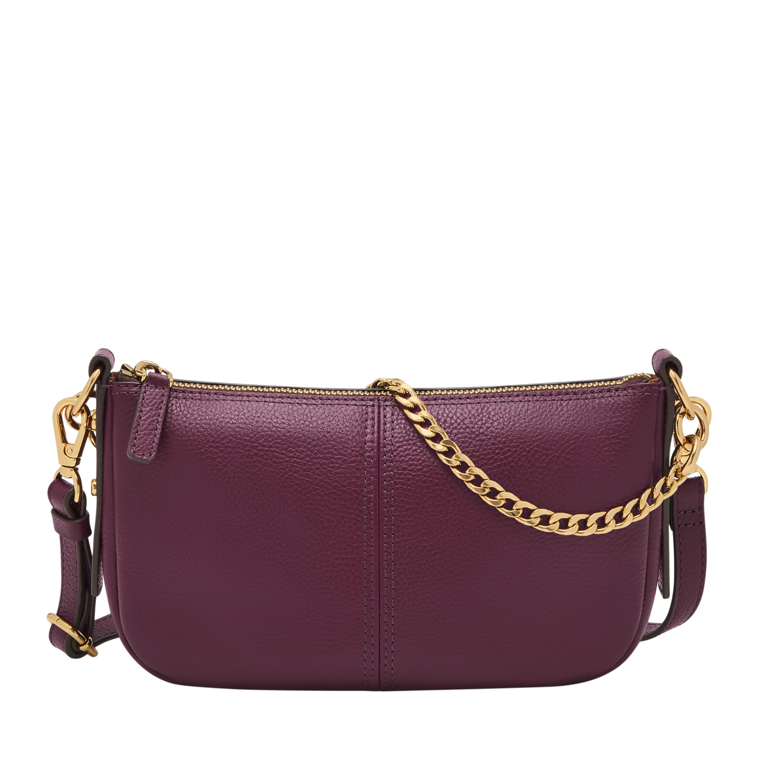 Fossil Women's Jolie Leather Small Shoulder Bag Purse - Stylish Crossbody Handbag for Everyday Use, Work & Travel | Genuine Leather Fashion Accessory