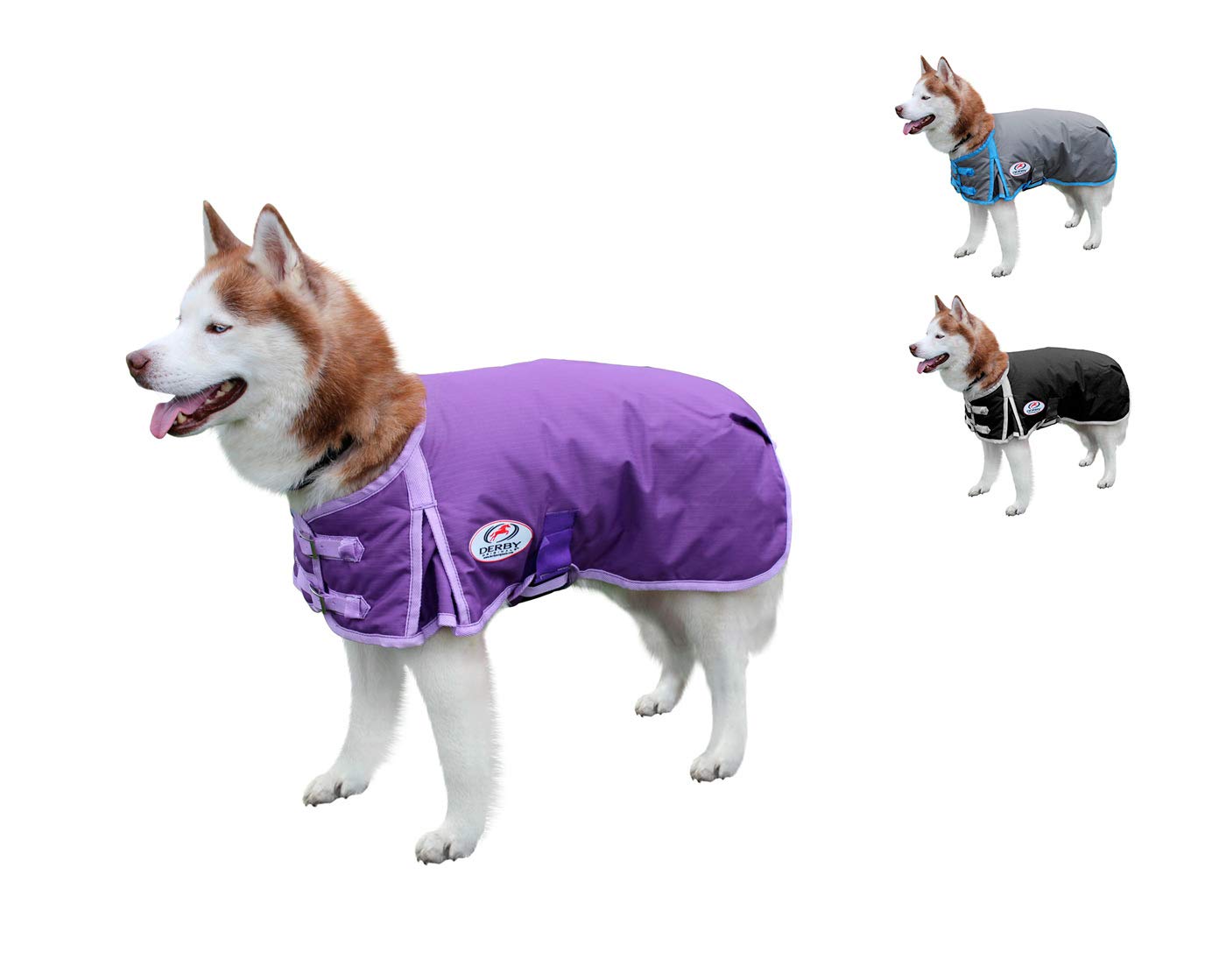 Derby Originals Dog Coat - Waterproof & Warm Winter Jacket for Small to Large Dogs - Reflective Strips for Night Safety - Perfect for Outdoor Walks, Hiking & Cold Weather Adventures