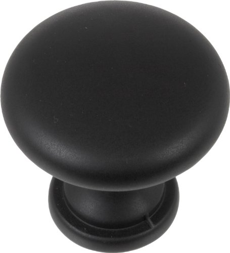 Matte Black Round Kitchen Cabinet Knobs - Modern Hardware for Drawers & Cabinets - Perfect for Home Renovation, DIY Projects & Furniture Upgrades