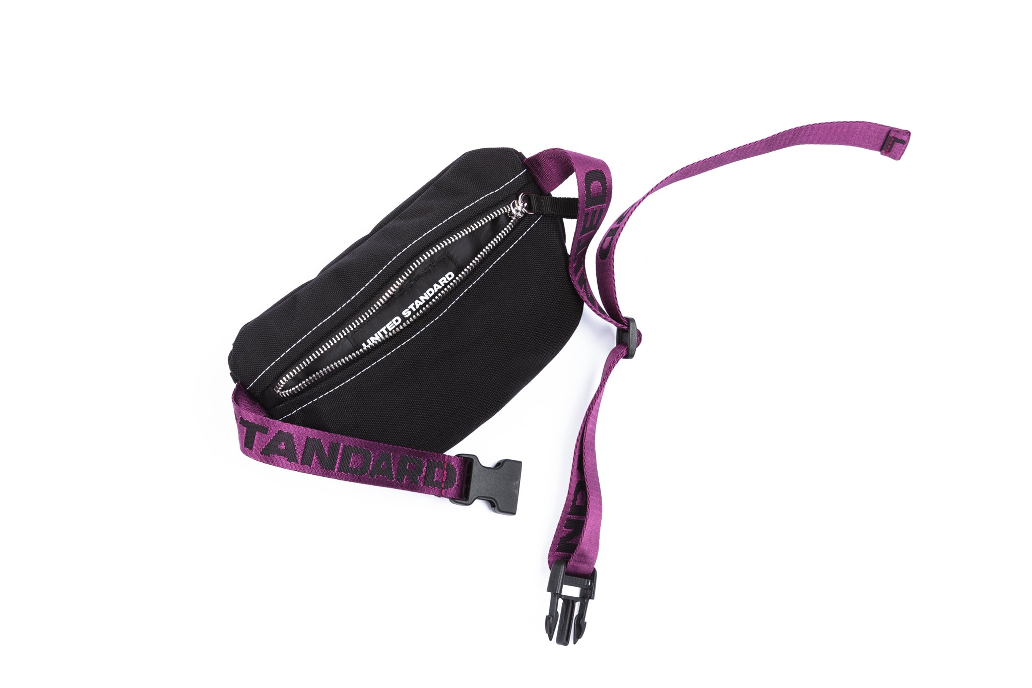 UNITED STANDARD Logo Fanny Pack - Stylish Waist Bag for Travel, Hiking & Everyday Use - Perfect for Men & Women