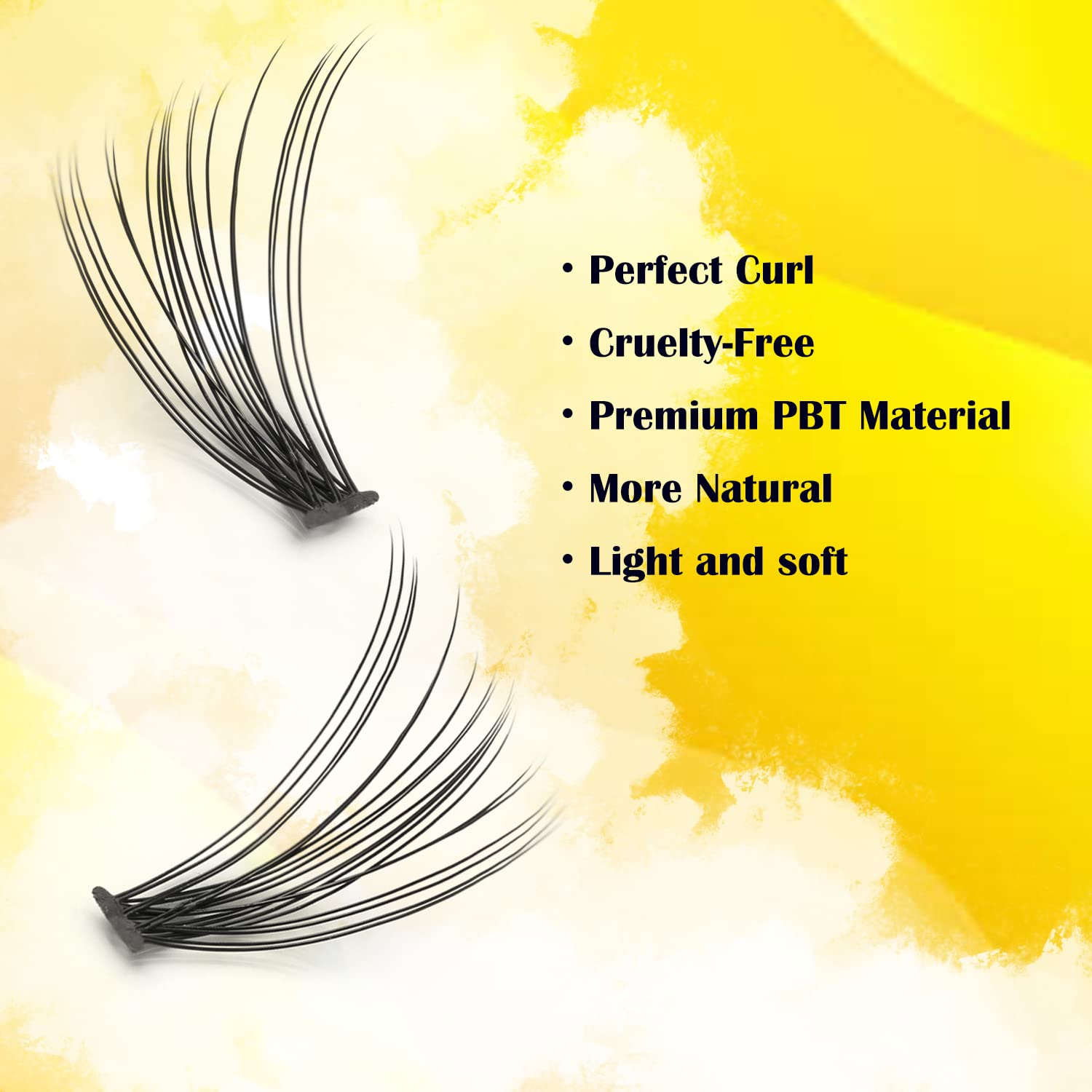 20D Lash Clusters - 240 Pcs Individual Eyelash Extensions, 0.07mm Soft Lightweight Volume Lashes, C Curl, Mixed Lengths 10/11/12/13/14mm - Perfect for Natural Looking Lash Enhancement, Bridal Makeup & Daily Wear