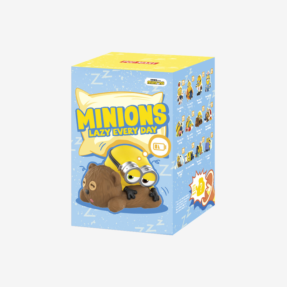 Minions Lazy Every Day Series Bundle (12pcs) - Fun Collectible Toys for Kids & Fans - Perfect for Birthday Gifts, Party Favors & Home Decor