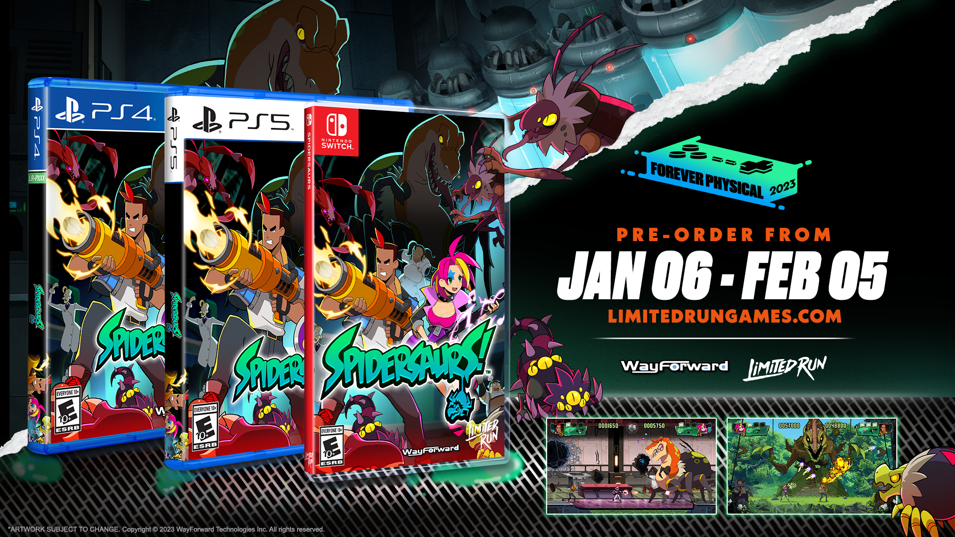 PS5 Limited Edition Game - Spidersaurs - Action-Adventure for PlayStation 5 - Perfect for Horror & Sci-Fi Gaming Enthusiasts - Play at Home or Game Nights