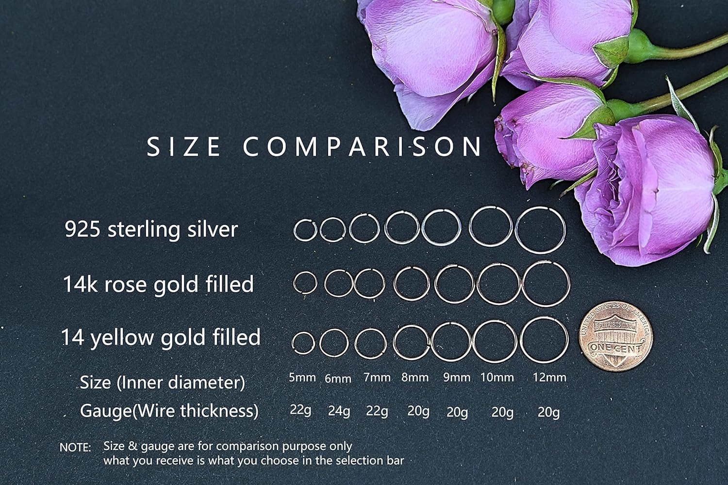 4mm Tiny Hoop Earrings for Cartilage Piercing - Sterling Silver 20G Tragus Hoops | Thin Helix Hoops, Nose Rings | Perfect for Everyday Wear, Minimalist Jewelry, Piercing Gifts