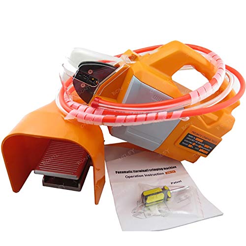Ochoos AM-10 Electric Wire Crimper | Pneumatic Terminal Crimping Tool Machine for Various Terminals | CE Certified | Perfect for Electrical Wiring & Automotive Repairs