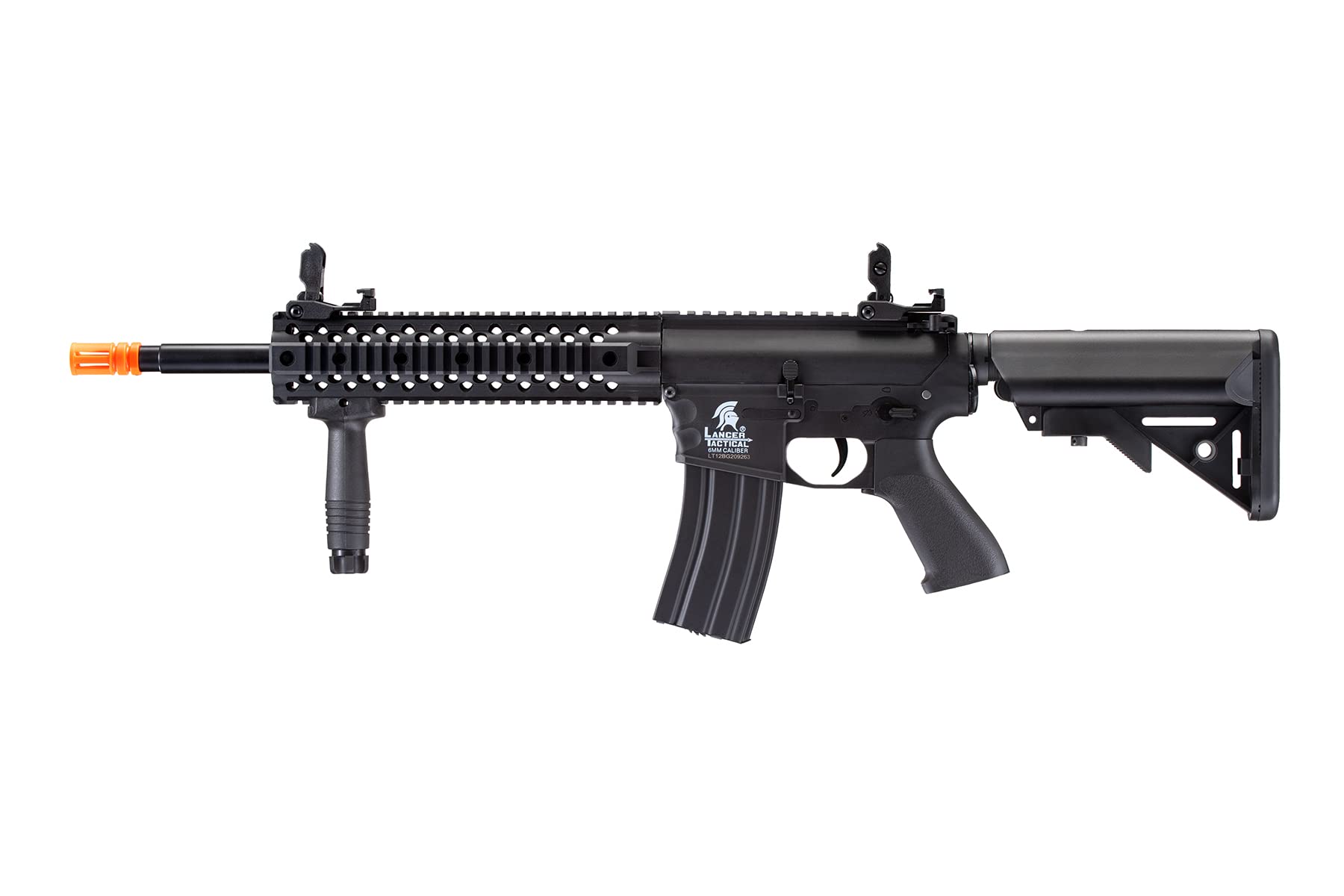 Lancer Tactical Gen 2 Evo M4 Airsoft AEG Rifle - Durable Polymer Body, Includes Grip, Battery, Charger & 1000 BBs - Perfect for Airsoft Battles, Training & Tactical Games