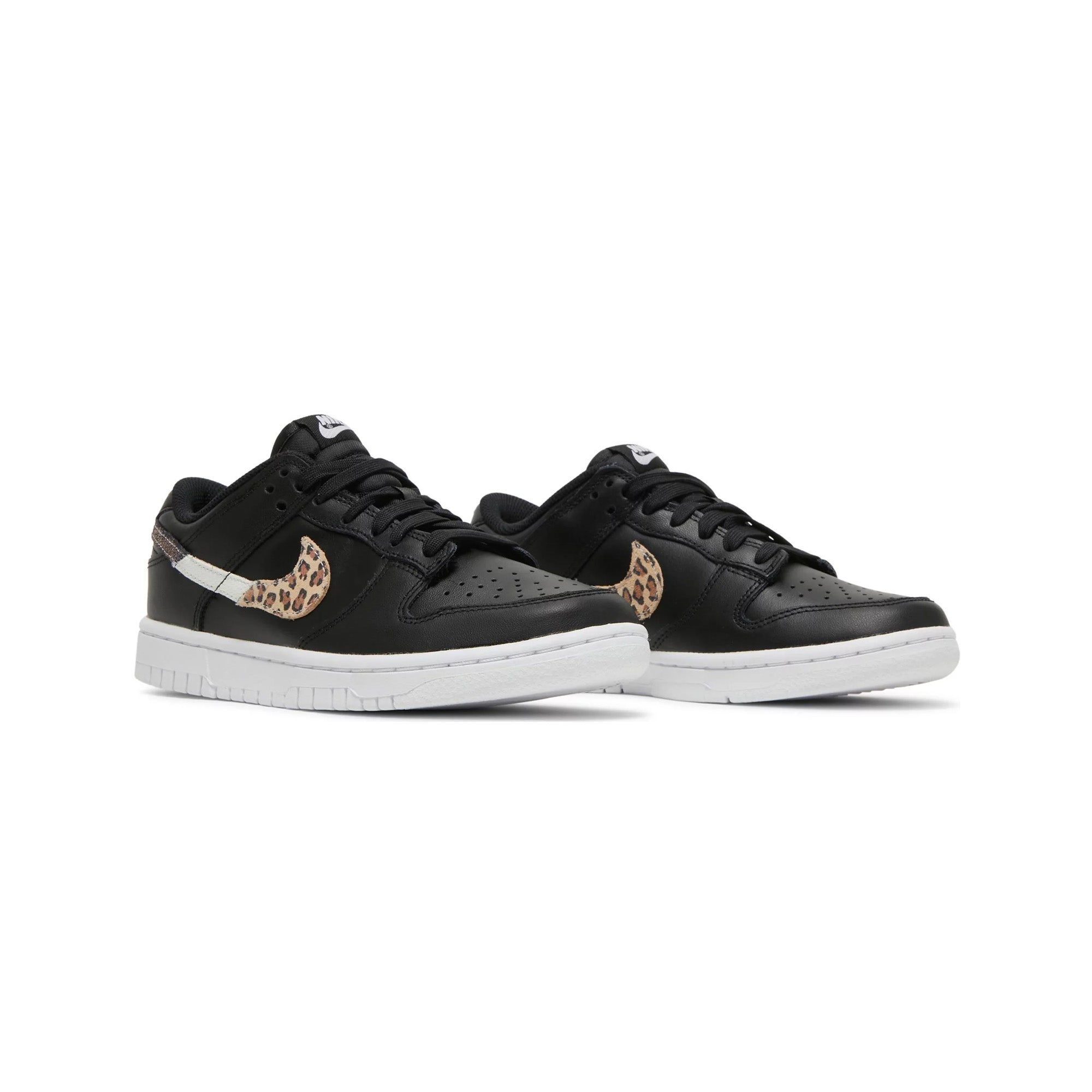 Nike Dunk Low SE 'Animal Instinct' Black White Sneakers - Men's Basketball Shoes for Streetwear & Casual Outfits