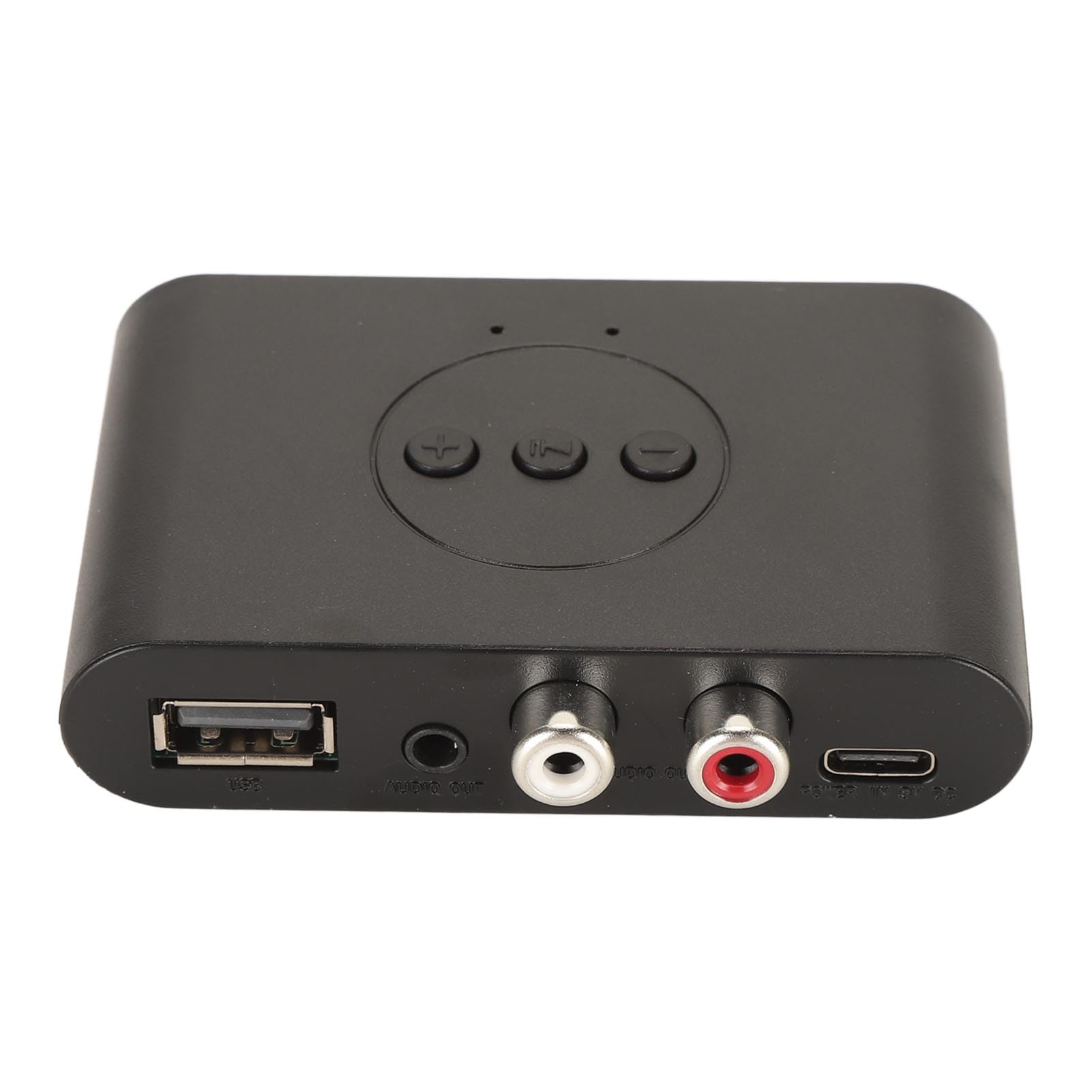 Bluetooth Receiver - Mini Wireless Audio Adapter with NFC, USB & 3.5mm AUX Support for Hands-Free Calls | Car Speaker Amplifier & Phone Sound Enhancer | Perfect for Commuting, Road Trips & Home Audio Setup
