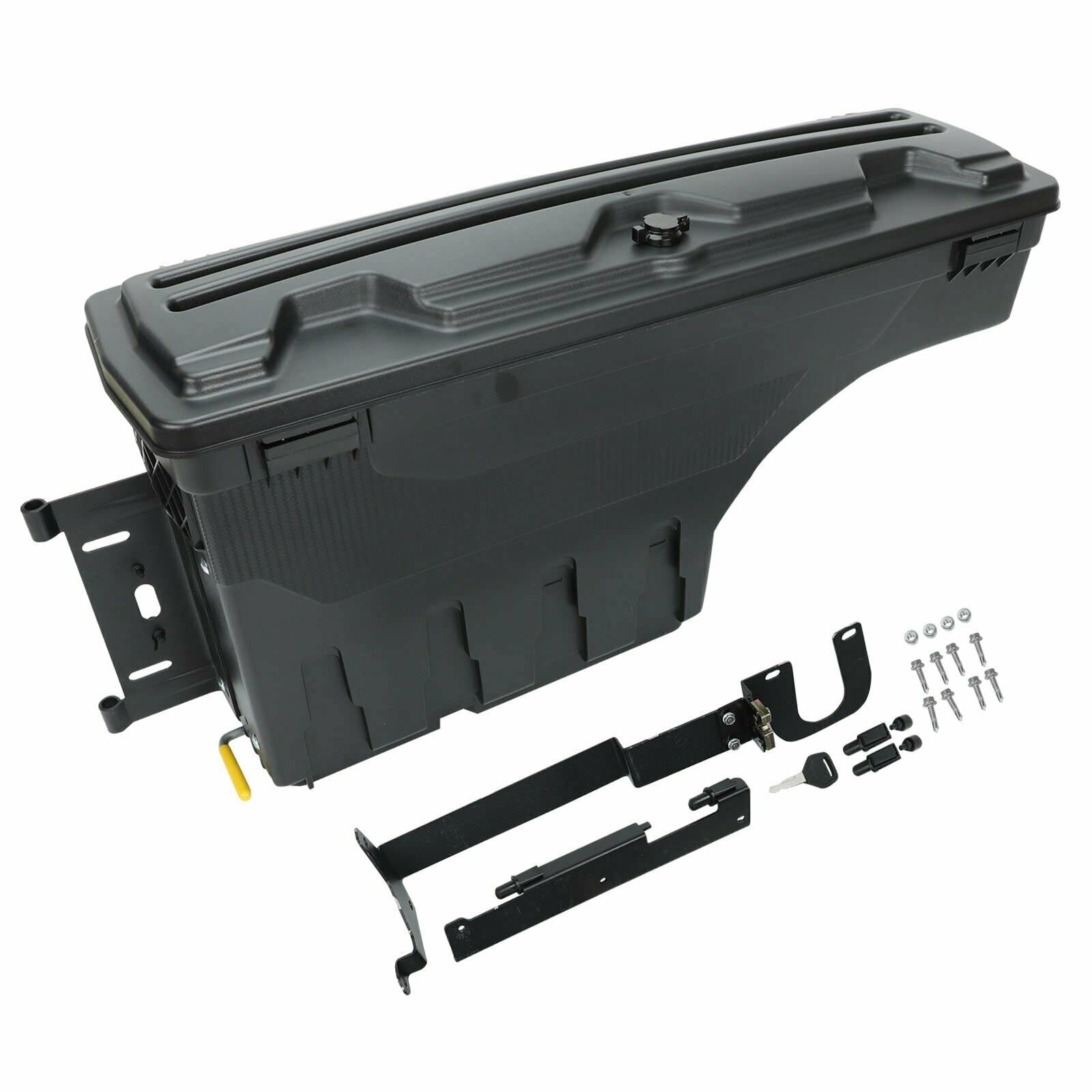 Lockable Truck Bed Tool Box for 2019-2021 Ford Ranger (Driver Left Side) | Wheel Well Storage Case SC206D | Durable Tool Organizer for Construction & Outdoor Work