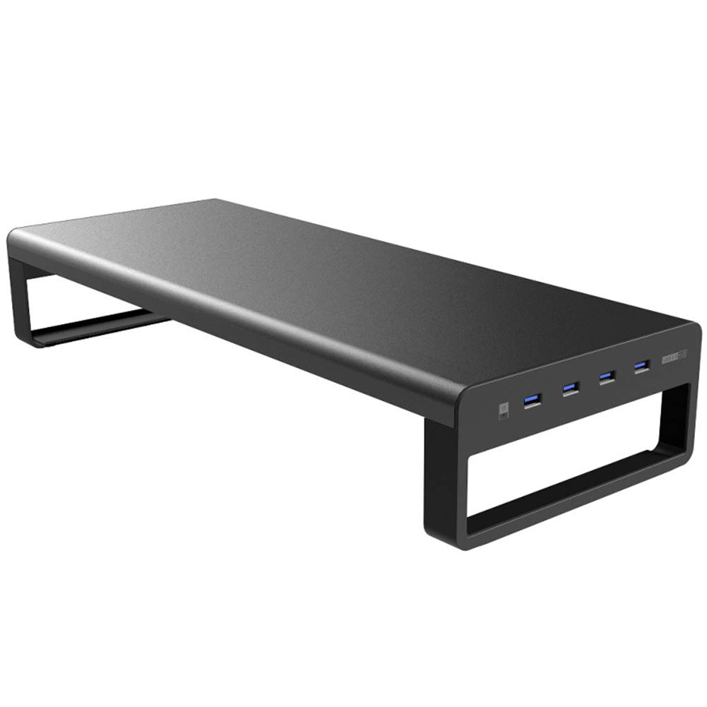 Valink Smart Aluminum Alloy Laptop Stand with USB 3.0 Port - Ergonomic Notebook Riser for Desk Organization, Perfect for Home Office & Workspace Setup