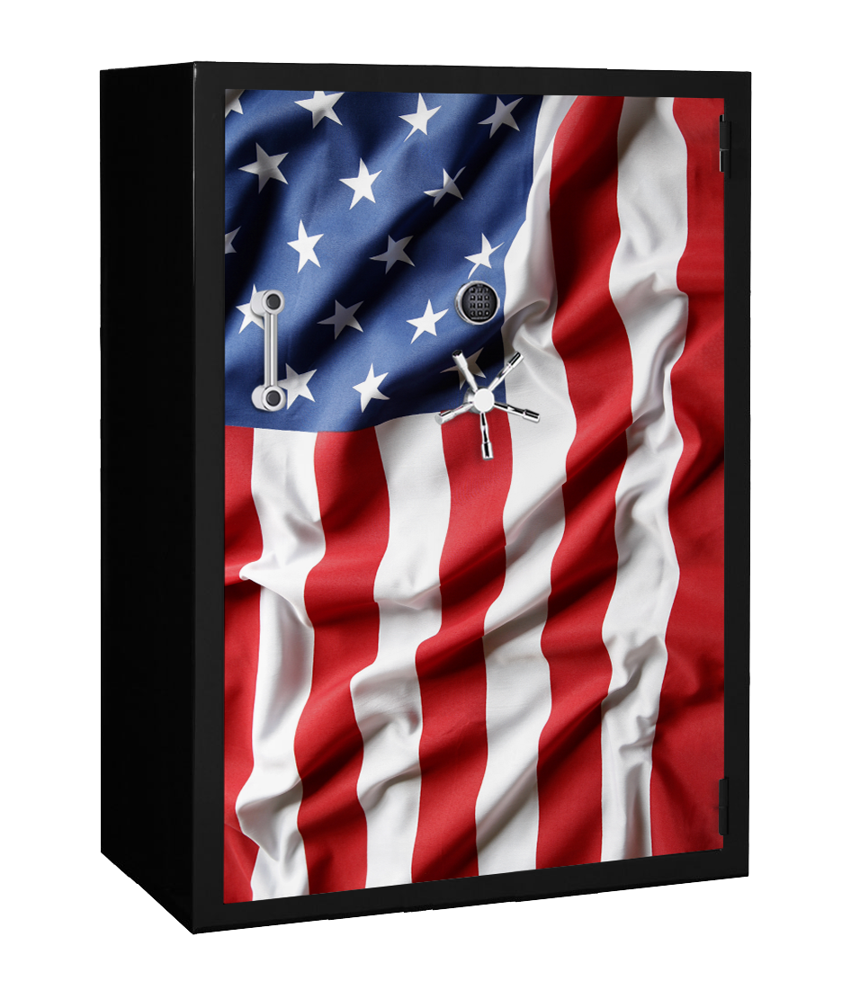 AMSEC BFX7250 Gun & Rifle Safe - Fireproof & Secure Gun Cabinet for Home & Office - Heavy Duty Steel Construction with Digital Keypad - Perfect for Handguns, Rifles & Ammunition Storage