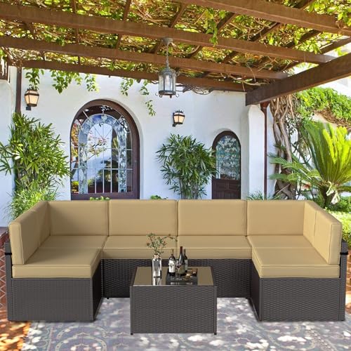 Khaki Cushions+brown Sofa