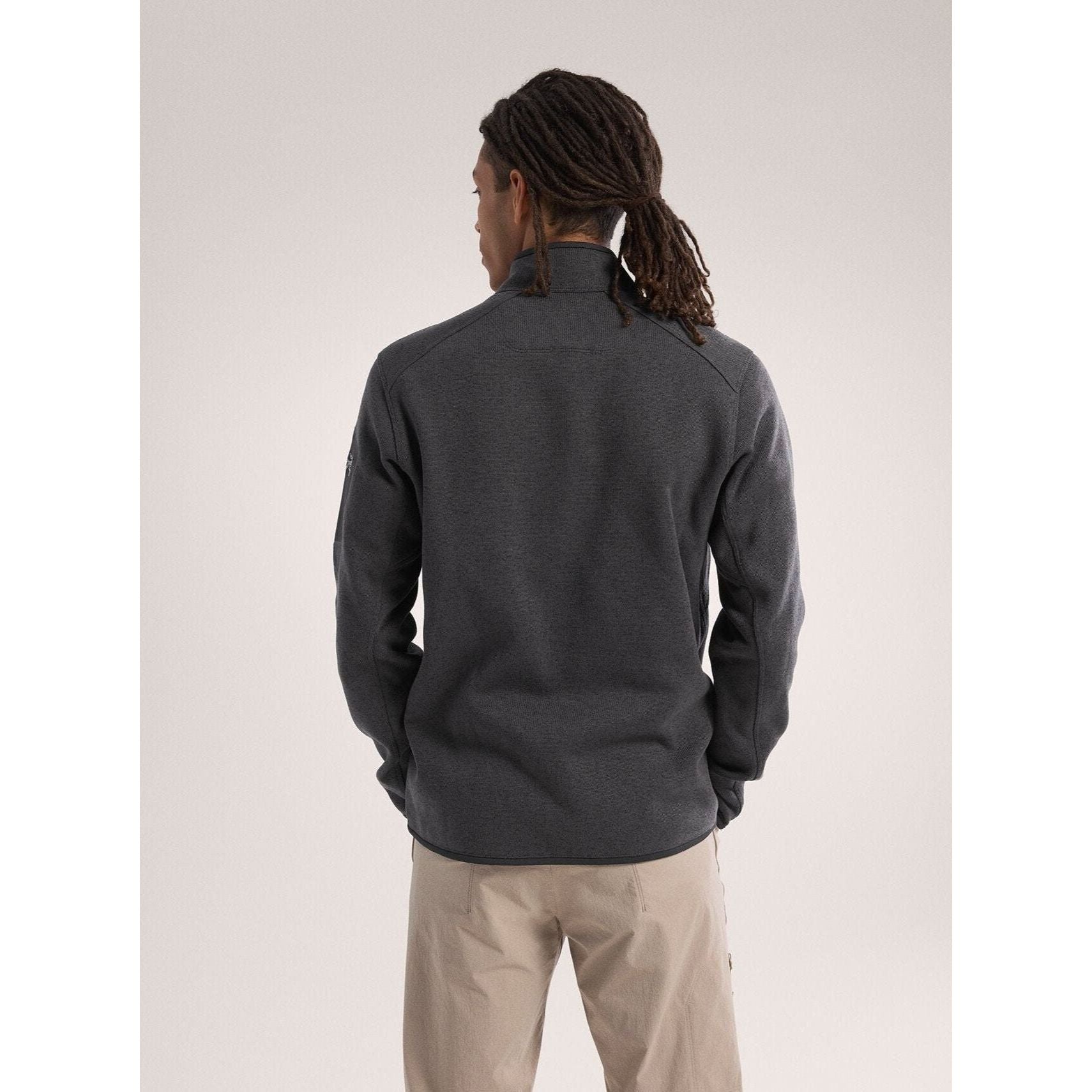 Arc'teryx Men's Covert 1/2 Zip Fleece Pullover - Lightweight Midlayer for Hiking, Camping & Outdoor Adventures