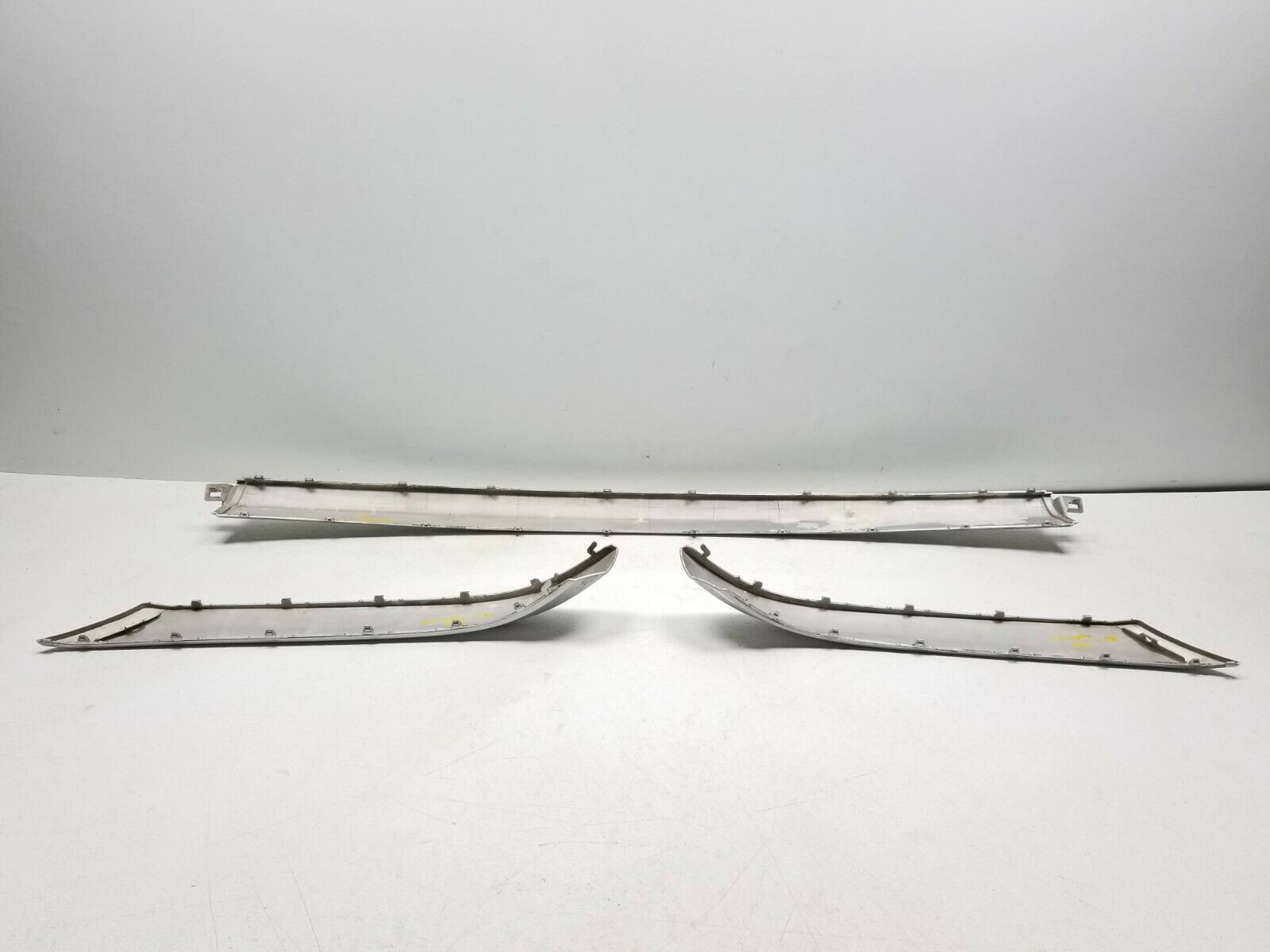 Mercedes Benz W203 C230 Coupe Rear Bumper Molding Trim Kit (2002-2006) - 3 Piece OEM Replacement - Perfect for Car Restoration & Auto Body Repair
