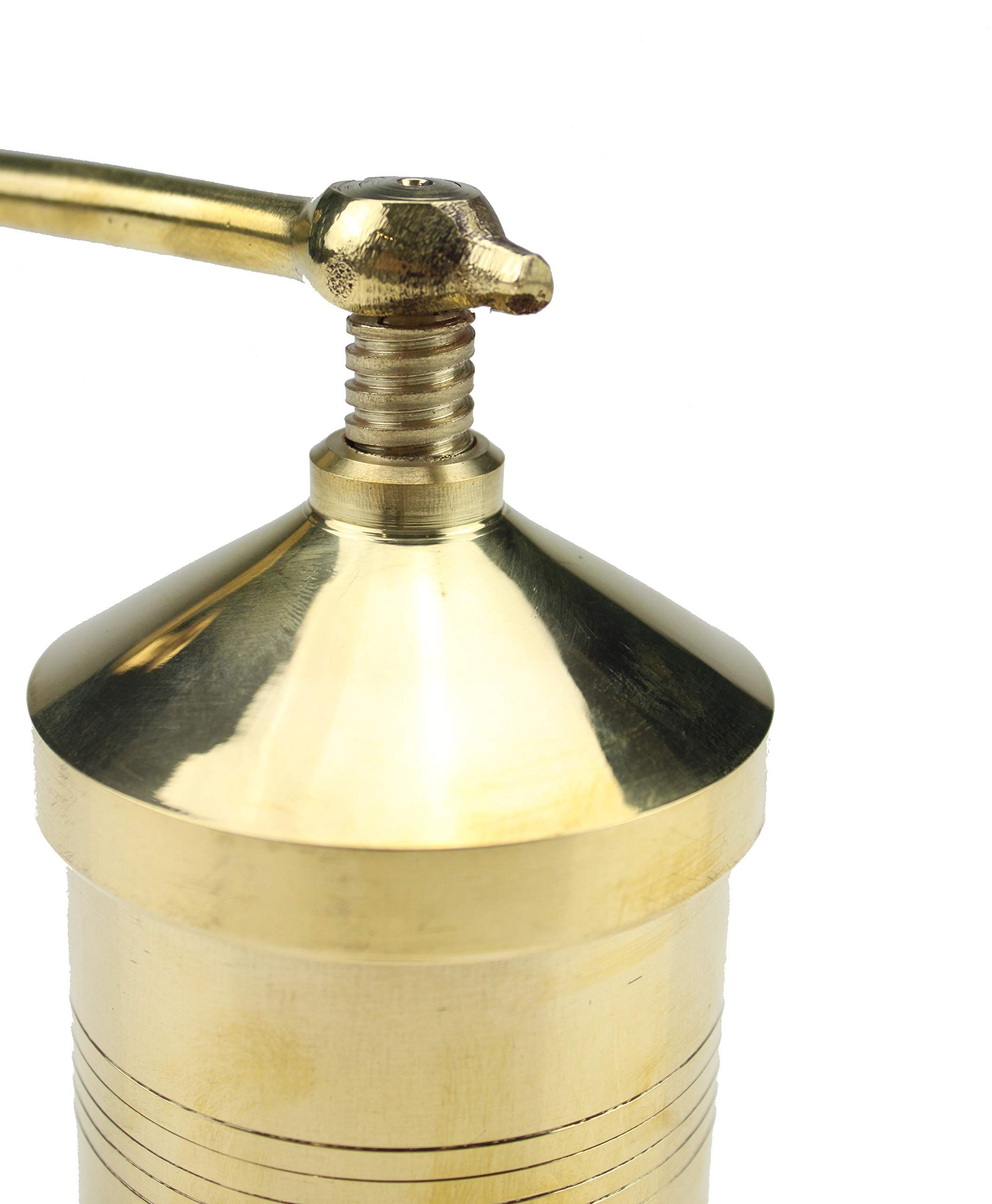 Premium Brass Manual Pasta Maker - 6 Disc Plates for Spaghetti, Noodles, Murukku, Chakli & Bhujia | Traditional Indian Snack & Italian Pasta Press Machine | Perfect for Home Cooking, Restaurants & Gift Giving