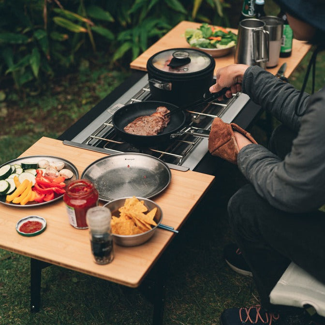 Premium IGT Table Extension - Durable Outdoor Camping & Picnic Table Accessory for BBQ, Tailgating & Backyard Gatherings