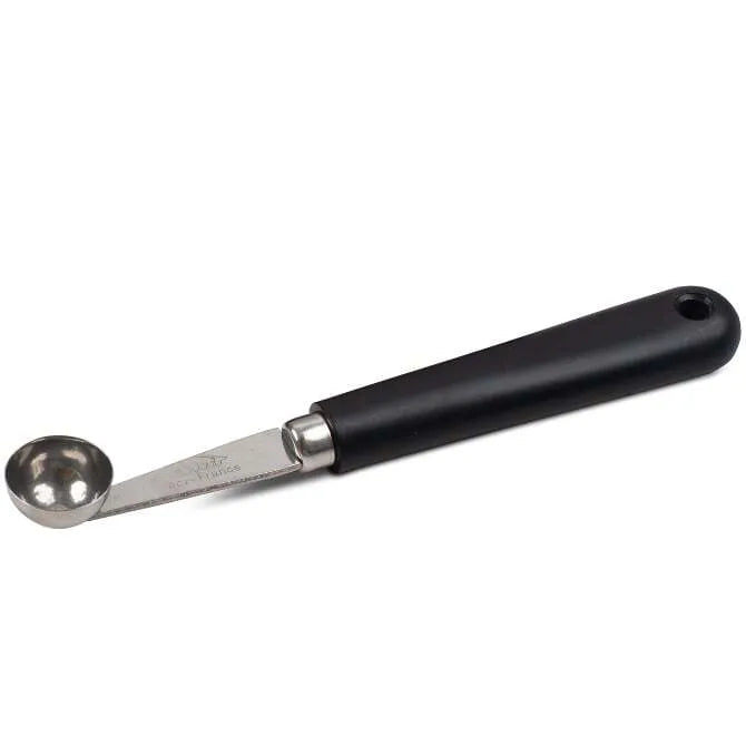 10mm Stainless Steel Melon Baller - Professional Fruit Scoop for Perfect Melon Balls, Fruit Carving & Cocktail Garnish - Ideal for Kitchen, Bartending & Party Food Decorations