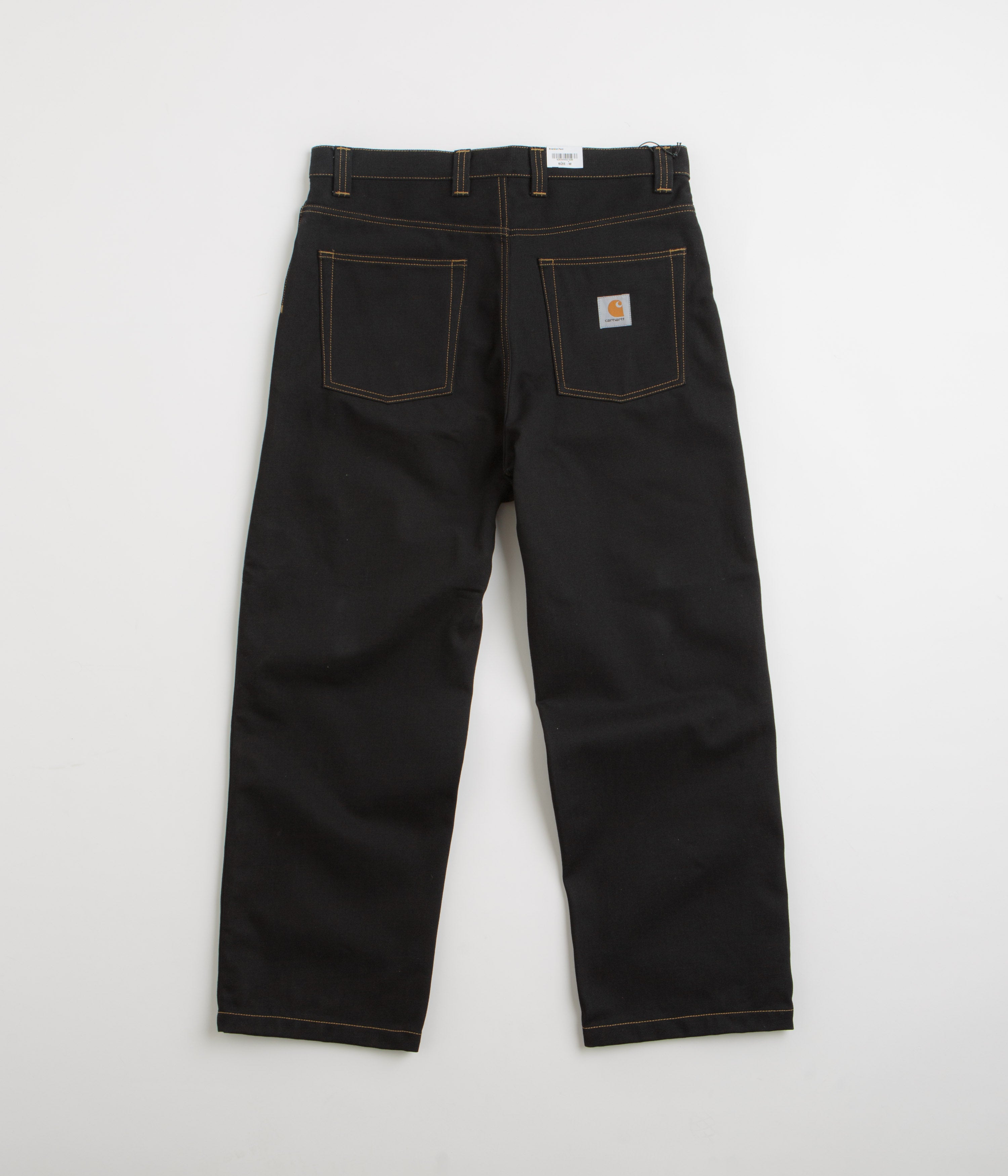 Carhartt Brandon Denim Pants for Men - Durable Work Pants, Black - Perfect for Construction, Outdoor Work & Casual Wear