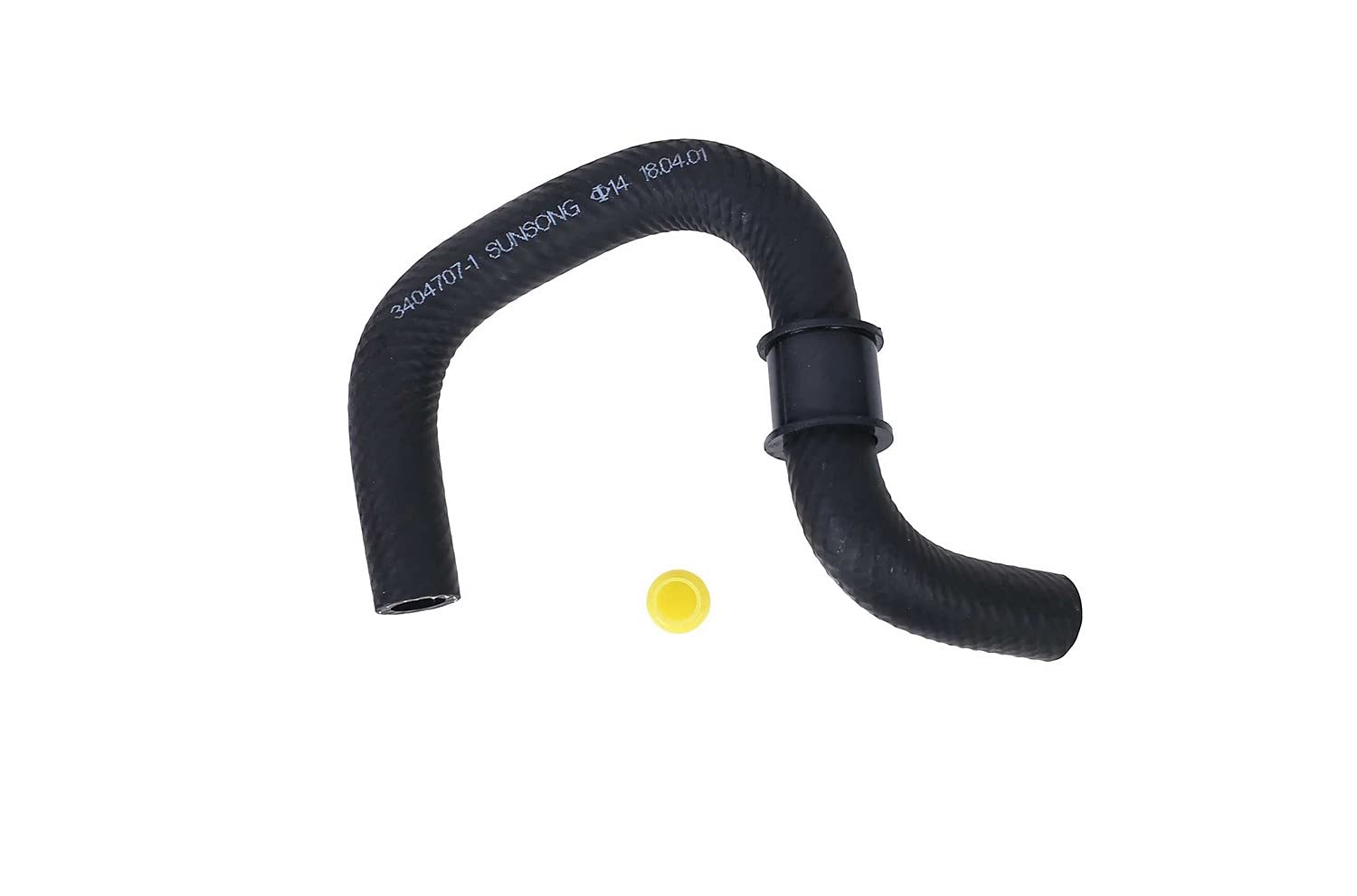Sunsong 3404707 Power Steering Reservoir Hose - High-Quality Replacement for Smooth Steering Performance | Perfect for Chevy, GMC, Ford & Dodge Vehicles | Ideal for Off-Roading, Daily Commuting & Towing