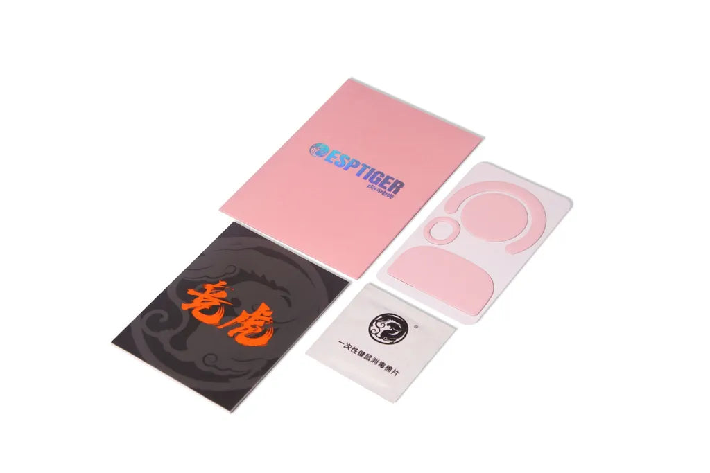 Esports Tiger ICE Mouse Feet for Logitech G Pro X Superlight - Ultra Smooth Glide, Precision Control - Perfect for Gaming, Streaming & Competitive Esports (Pink)
