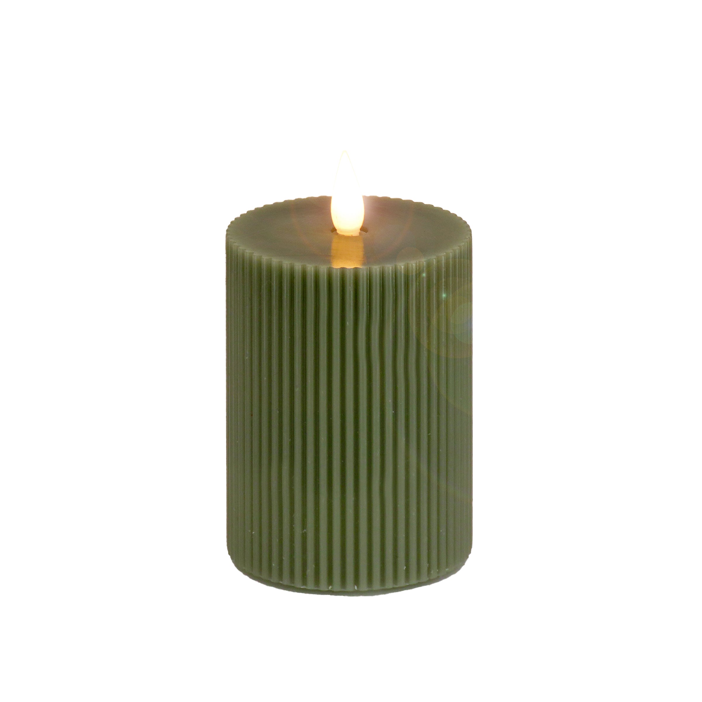 HGTV Home Collection Flameless Georgetown Pillar Candle - 3