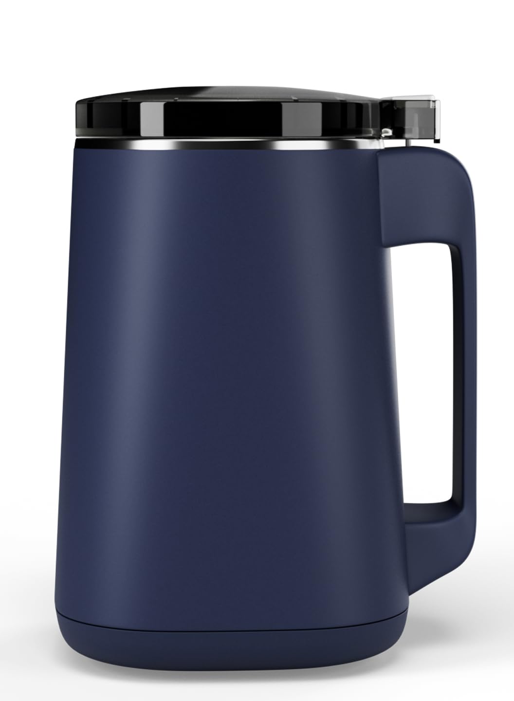 Premium Electric Coffee Grinder for Beans, Spices & Grains - One-Touch Portable Stainless Steel Blade Grinder with Inner Wall (Blue, 6x5x7in) - Perfect for Home, Office & Travel Coffee Brewing - Model KFYML4410