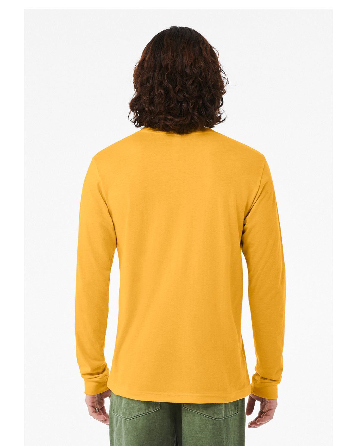 Bella + Canvas 3501CVC Unisex Long Sleeve T-Shirt - Soft CVC Jersey Crewneck Tee for Men & Women - Perfect for Casual Wear, Layering & Everyday Comfort