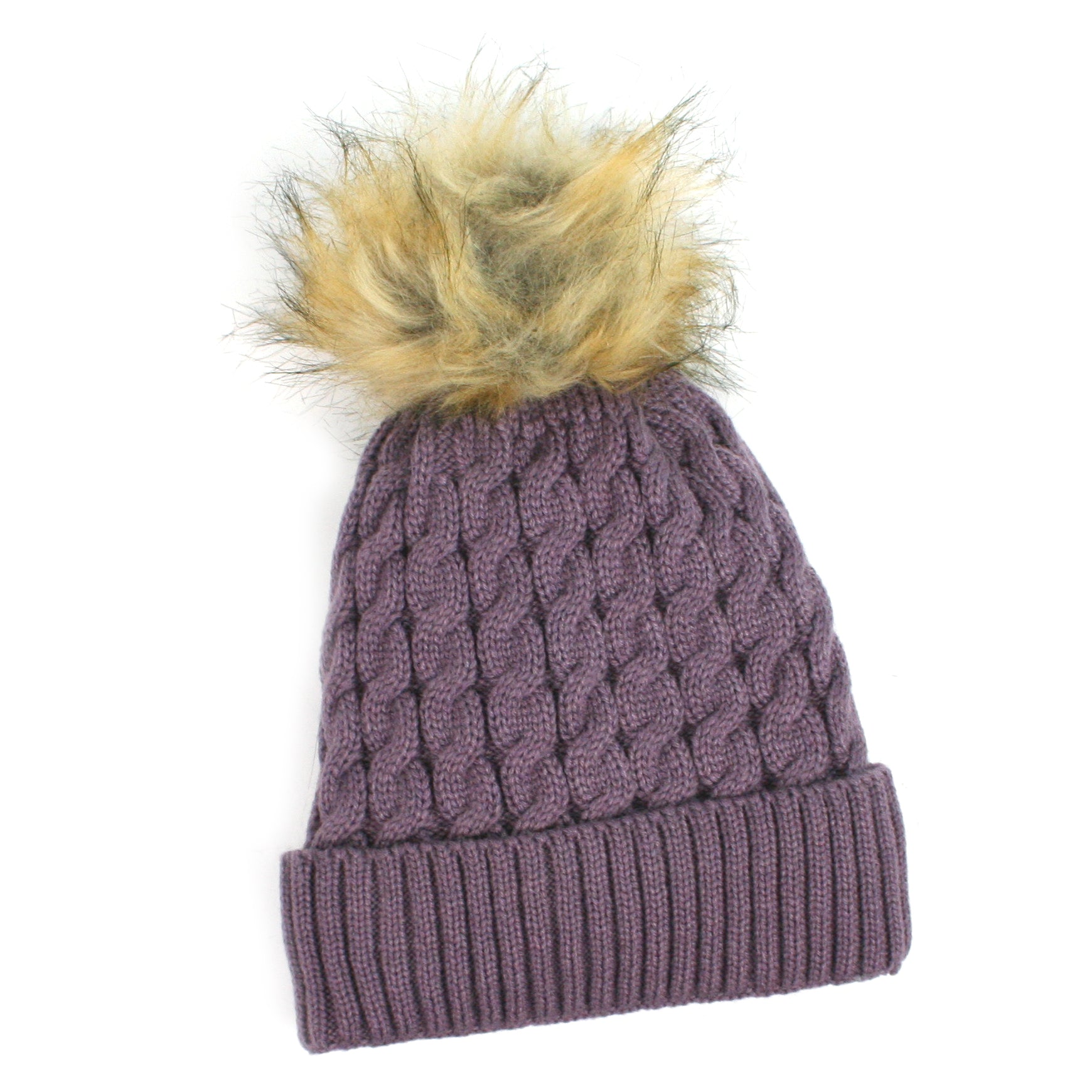 Cozy Knitted Bobble Hat for Women & Men - Soft Heather Beanie for Winter & Fall - Perfect for Outdoor Activities, Skiing, and Casual Wear