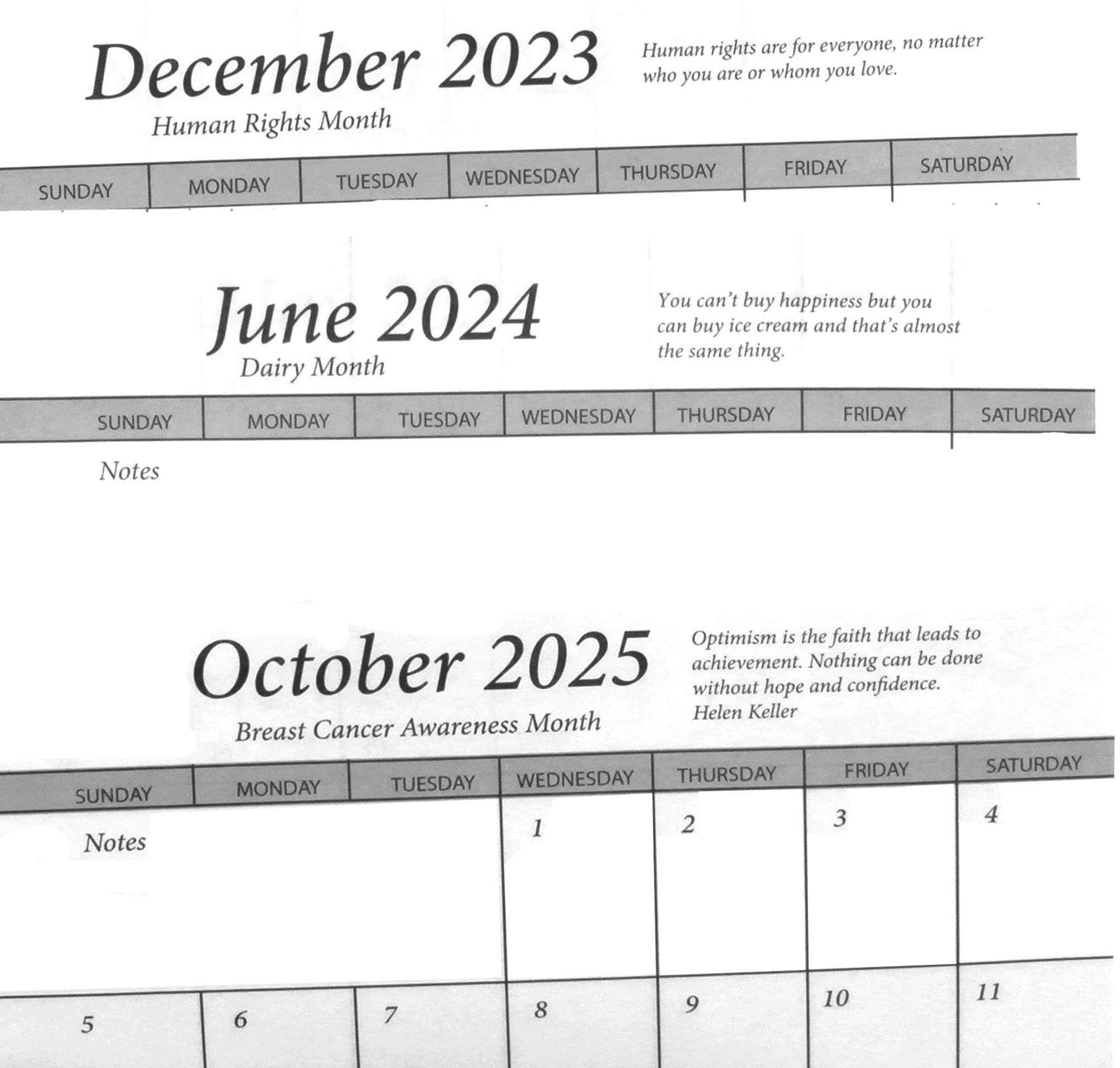 2023-2025 3-Year Pocket Calendar Planner - Refillable Datebook Insert (Set of 1) | Perfect for Organizing, Scheduling & Time Management | Ideal for Students, Professionals & Personal Use