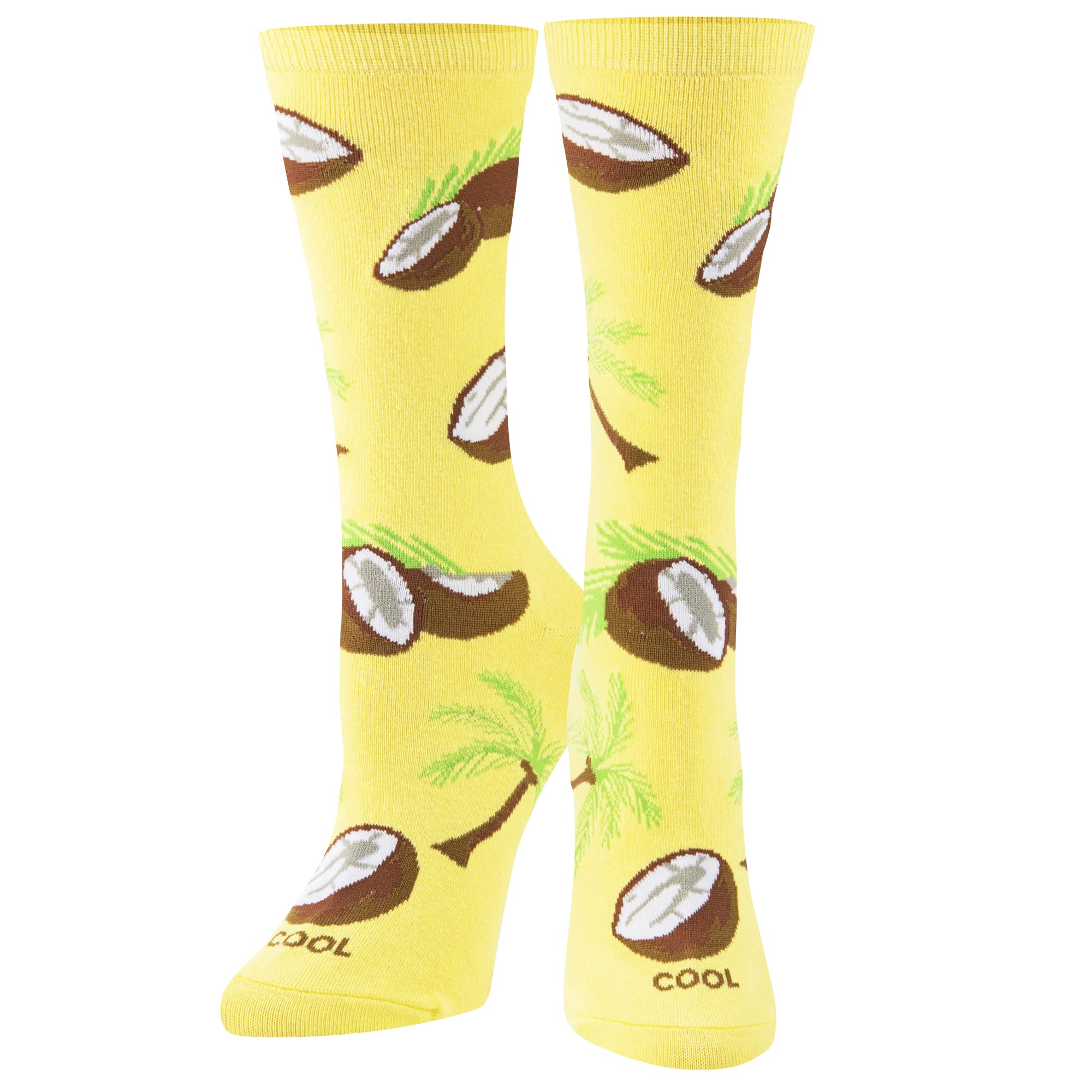 Fun Fruit Print Crew Socks for Women - Casual & Work Wear
