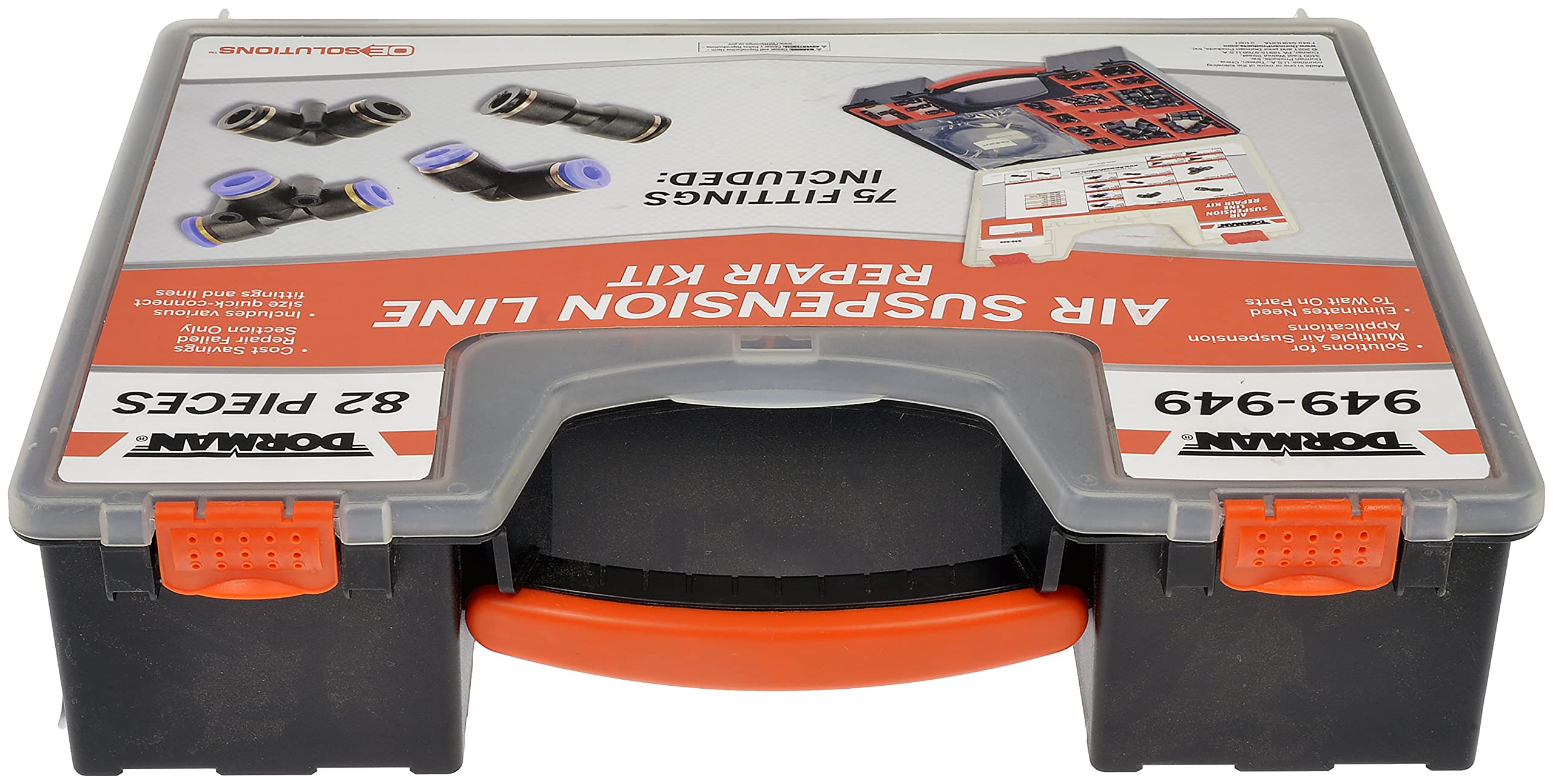 Dorman 949-949 Universal Air Suspension Compressor Line Repair Kit - Compatible with Most Vehicles - Perfect for Off-Roading, Towing & Heavy-Duty Use
