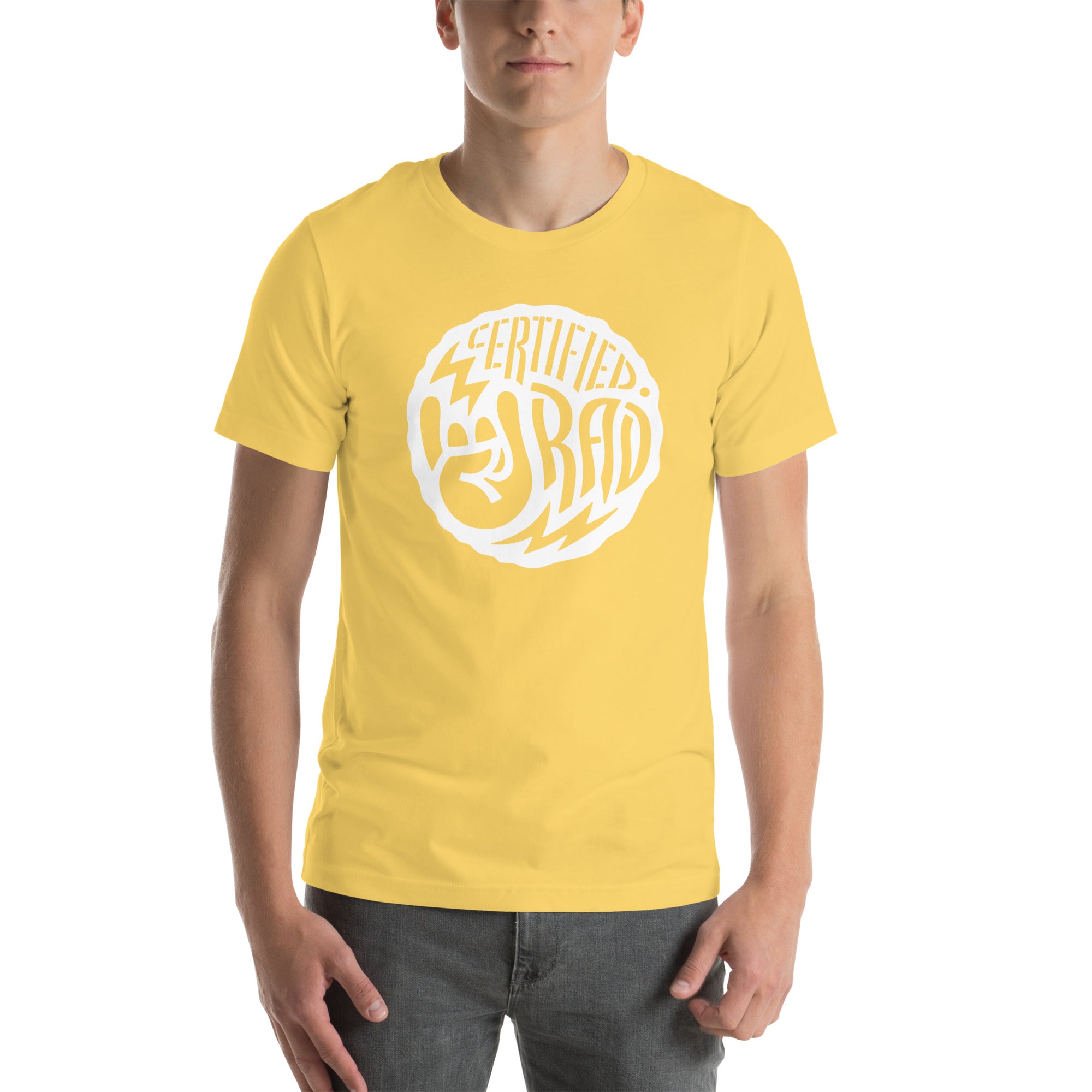 Certified Rad T-Shirt for Men & Women - 100% Cotton Comfort Fit Graphic Tee - Perfect for Casual Wear, Street Style & Everyday Outfits