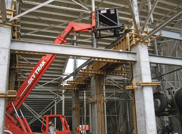 Concrete Hopper - Heavy Duty Cement Mixing Bucket for Construction & DIY Projects | Perfect for Pouring, Mixing & Transporting Concrete