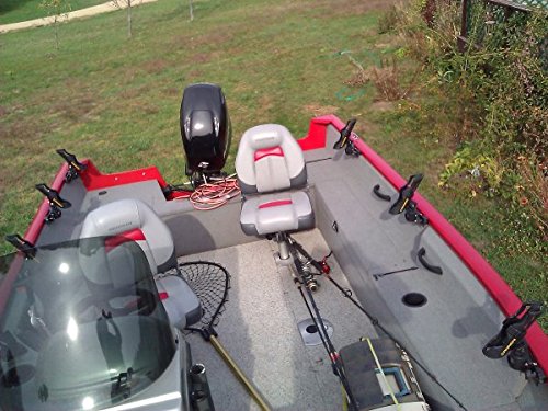2X Heavy Duty Rod Holder for Tracker Boat Versatrack System - Compatible with Cannon Rod Holders | Perfect for Fishing, Trolling & Saltwater Angling