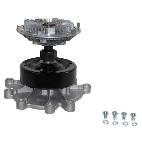 JP Auto Engine Water Pump with Fan Clutch Kit - Compatible with 2004 Dodge Dakota - Replacement for Smooth Cooling System Performance - Ideal for Off-Roading & Daily Commuting