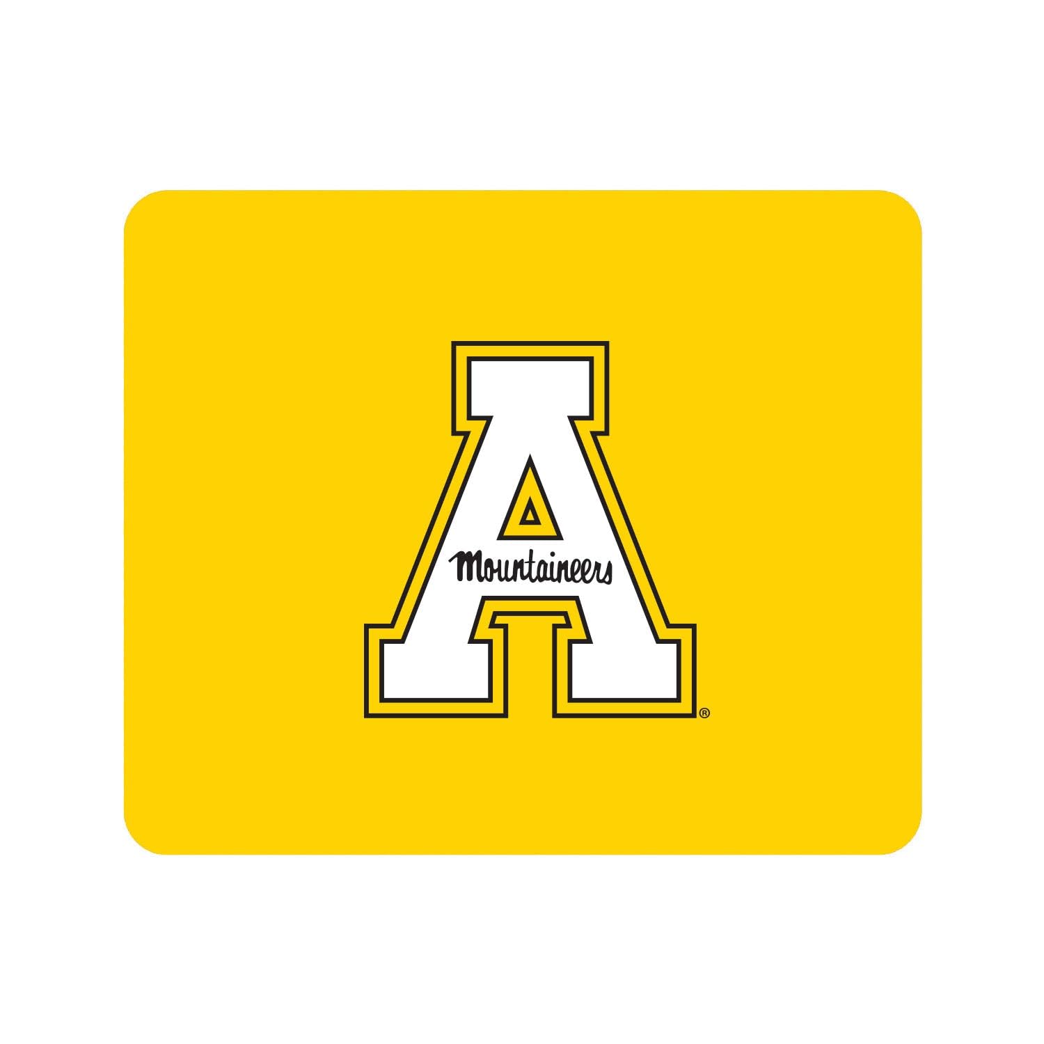 OTM Essentials Appalachian State University Standard Fabric Mouse Pad - Black Classic V3 | Non-Slip Desk Accessory for Gaming & Office Work | Perfect for Dorm Rooms, Home Offices & Computer Setups