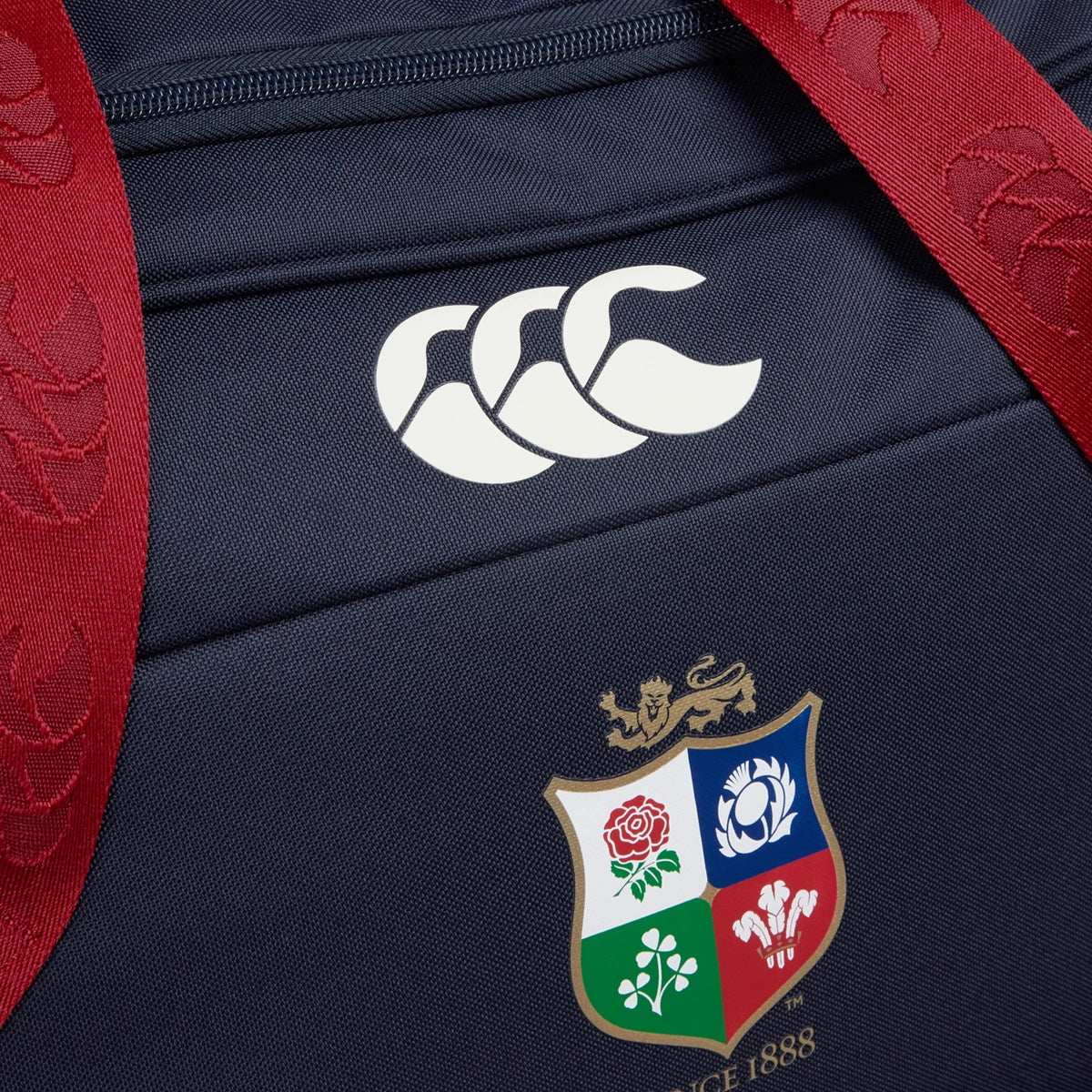 Canterbury British & Irish Lions Rugby Duffle Bag - Large Sports Travel Holdall for Rugby Gear & Gym Equipment - Perfect for Training, Travel & Sports Events