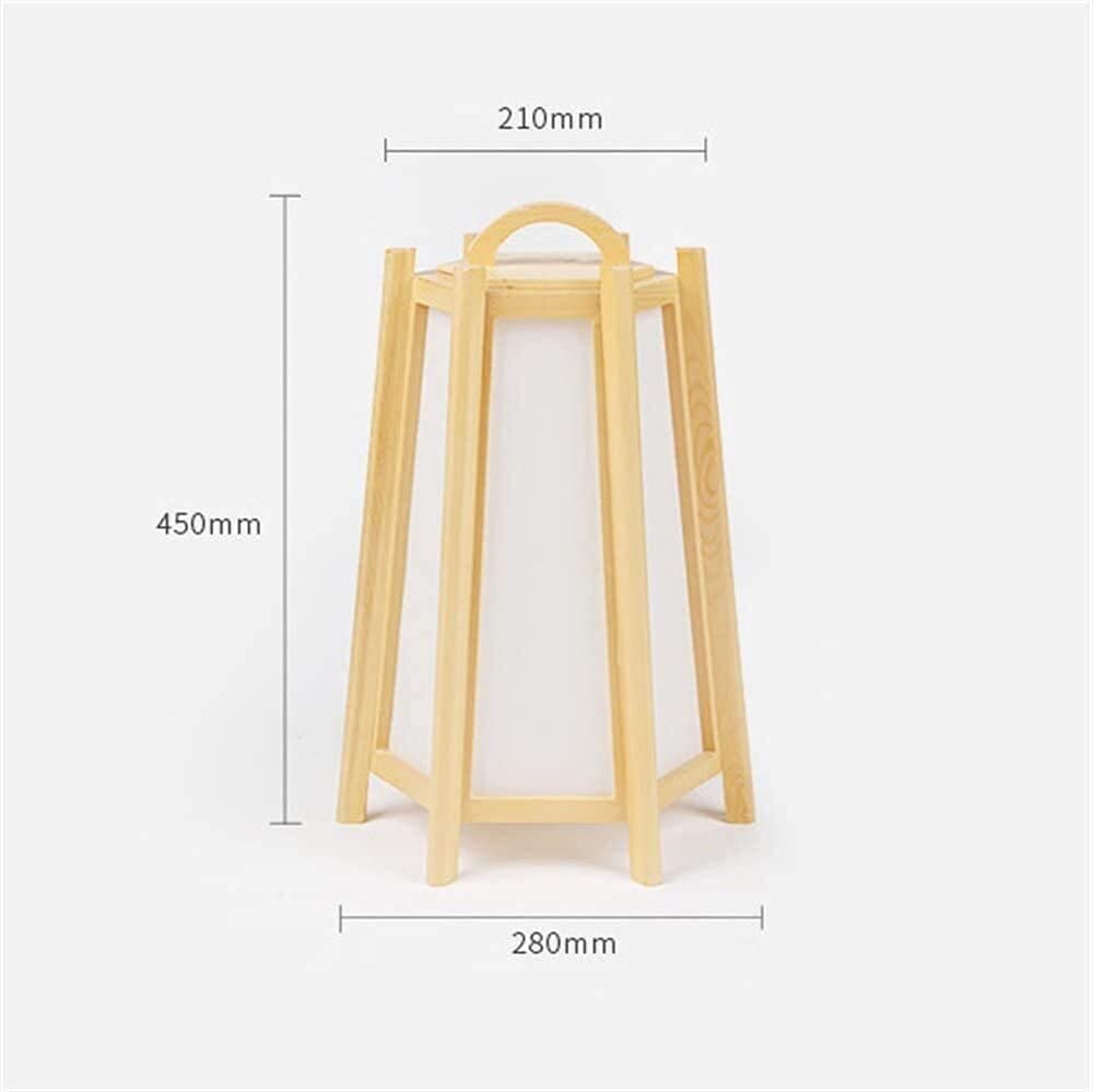 Modern Solid Wood Desk Lamp - Adjustable LED Bedside Lamp for Study, Office, Bedroom & Living Room - Stylish Home Decor with Warm Light for Reading & Working