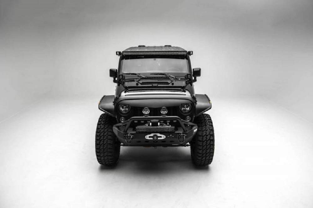 2007-2018 Jeep Wrangler JK JKU 50/52 Inch Straight LED Light Bar - Z374811 | Off-Road Lighting for Trail, Rock Crawling & Night Driving