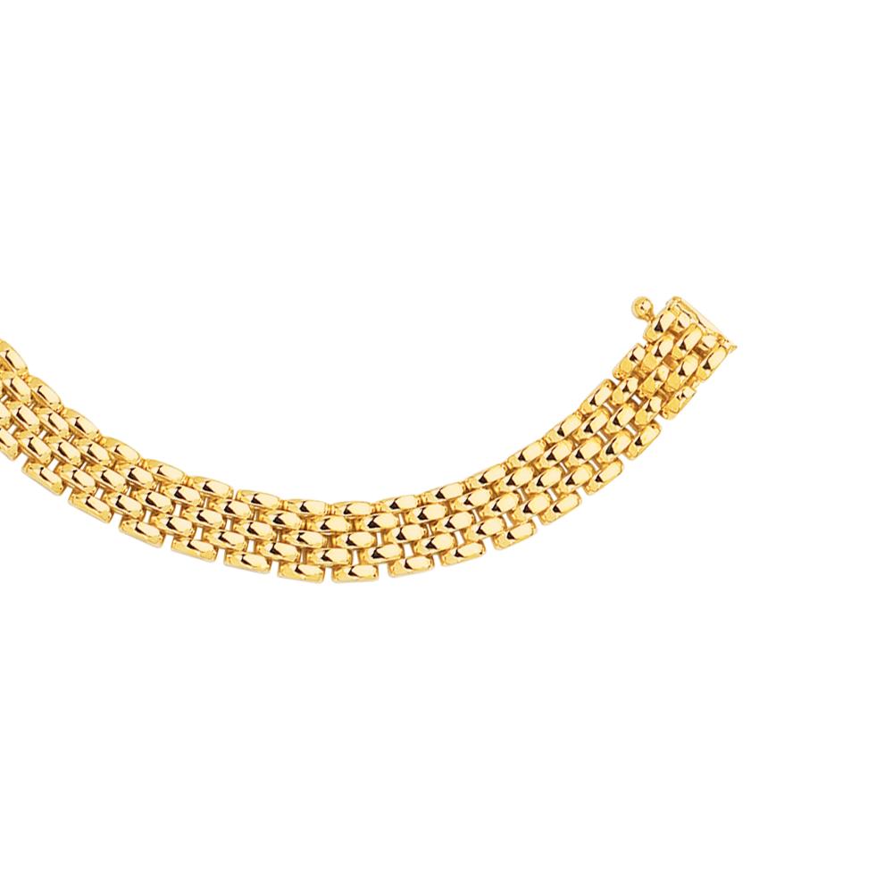 14K Gold 6.5mm Panther Necklace for Women - Elegant Animal Jewelry Gift for Birthday, Anniversary & Special Occasions