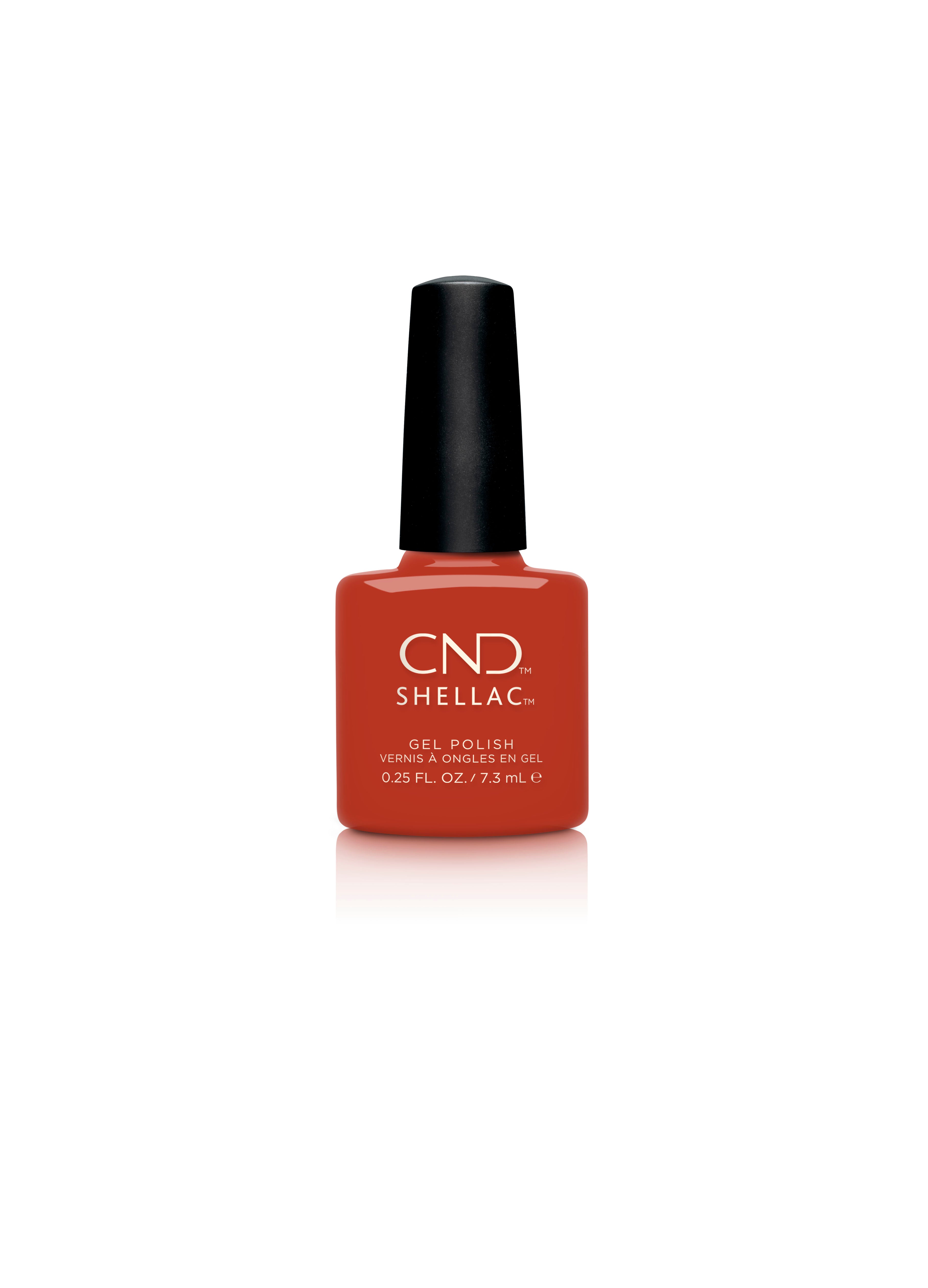 CND Shellac Nail Polish - Maple Leaves Fall Color, 0.25 fl oz | Long-Lasting Gel Polish for Autumn Nail Art & Manicures | Perfect for Fall Weddings, Thanksgiving, and Seasonal Nail Designs
