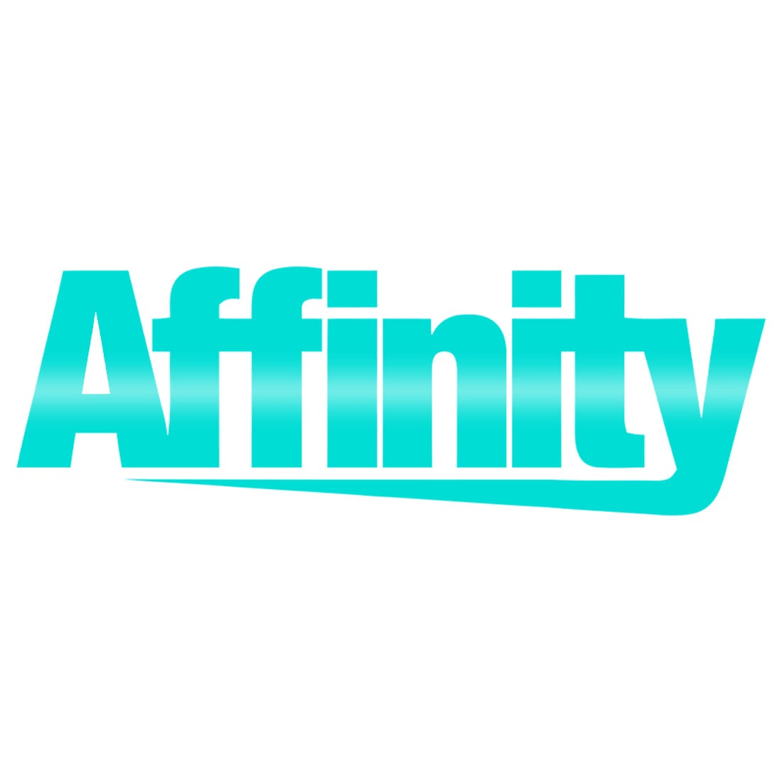 Affinity 4 Vinyl Decal Stickers - Premium Waterproof Car Decals for Windows, Laptops & Walls - Perfect for Car Accessories, Home Decor & Personalization