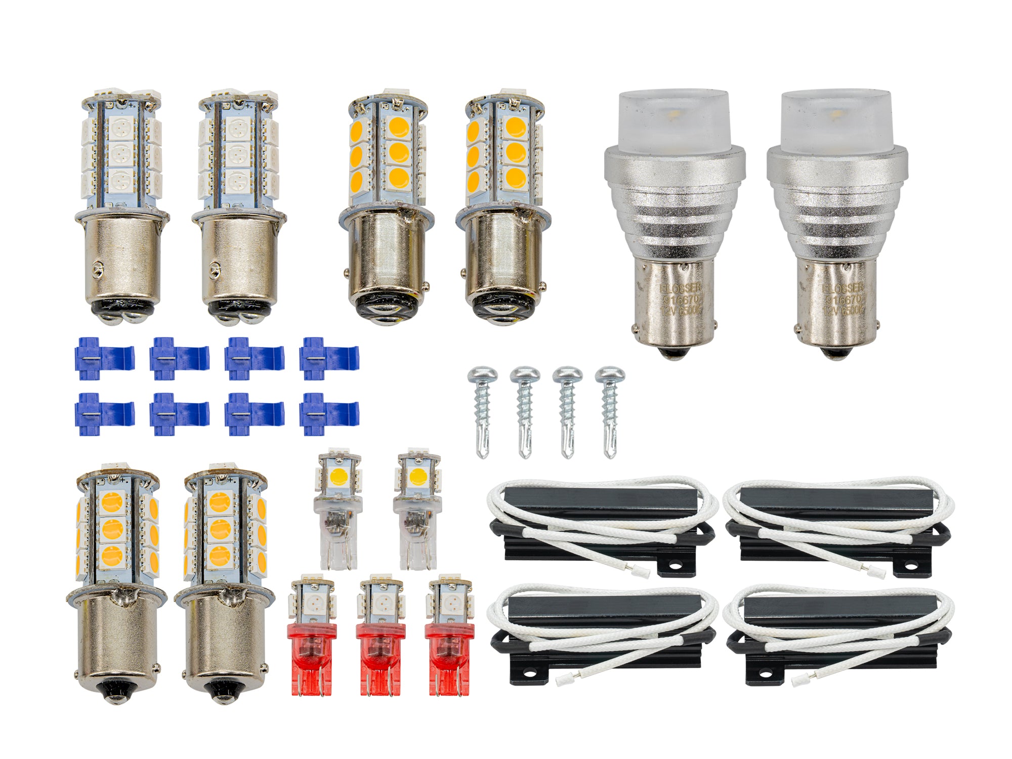 Eurovan Exterior LED Bulb Kit - High Brightness Waterproof Replacement Lights for Campers, RVs & Vans - Perfect for Night Driving, Camping & Outdoor Adventures
