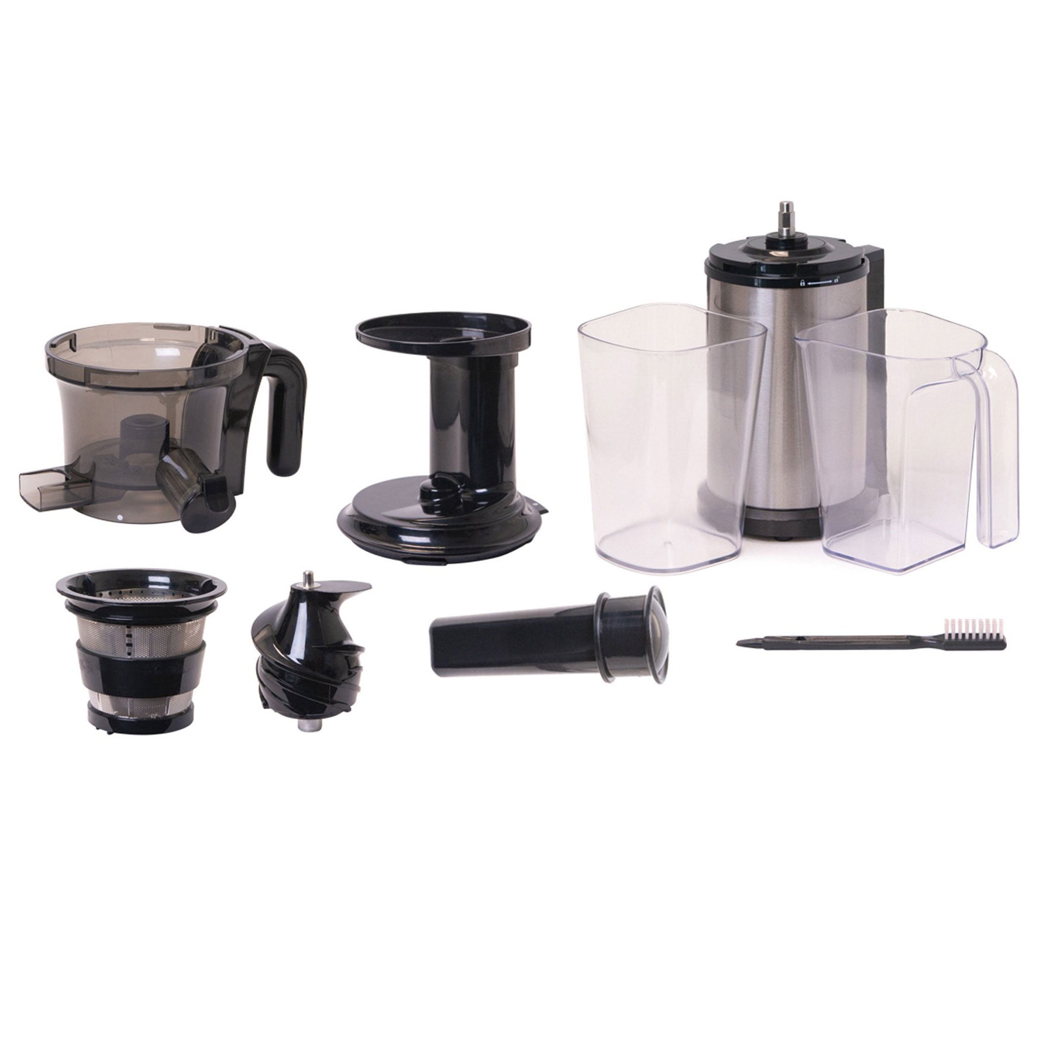 Shine Kitchen Co.® Certified Refurbished Cold Press Vertical Slow Juicer - Healthy Juice Extractor for Fruits & Vegetables - Perfect for Home, Gym & Office Use