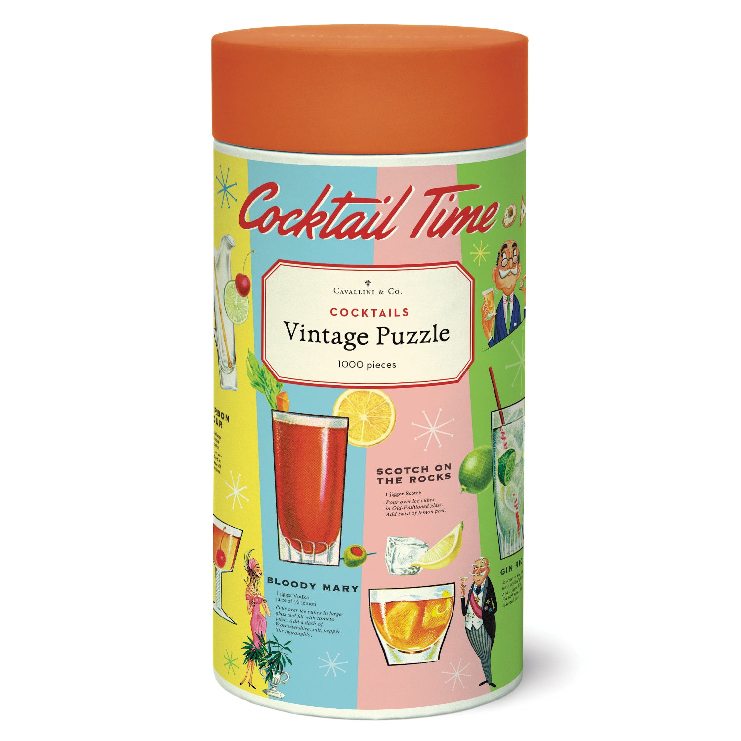 Premium Cocktail Jigsaw Puzzle for Adults - 1000 Piece Bar & Drink Themed Puzzle - Perfect for Relaxation, Parties & Home Decor