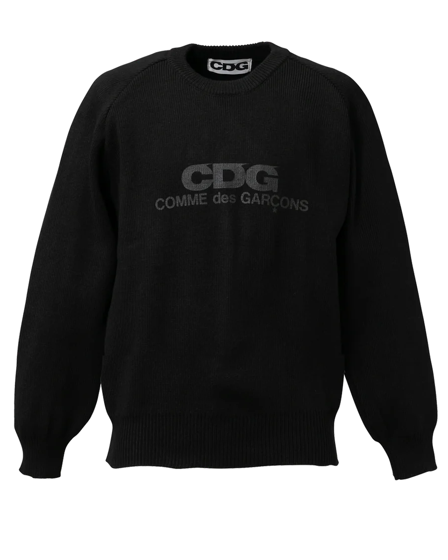 CDG Round Neck School Pullover Sweatshirt - Comfortable Casual Wear for School & Everyday Outfits