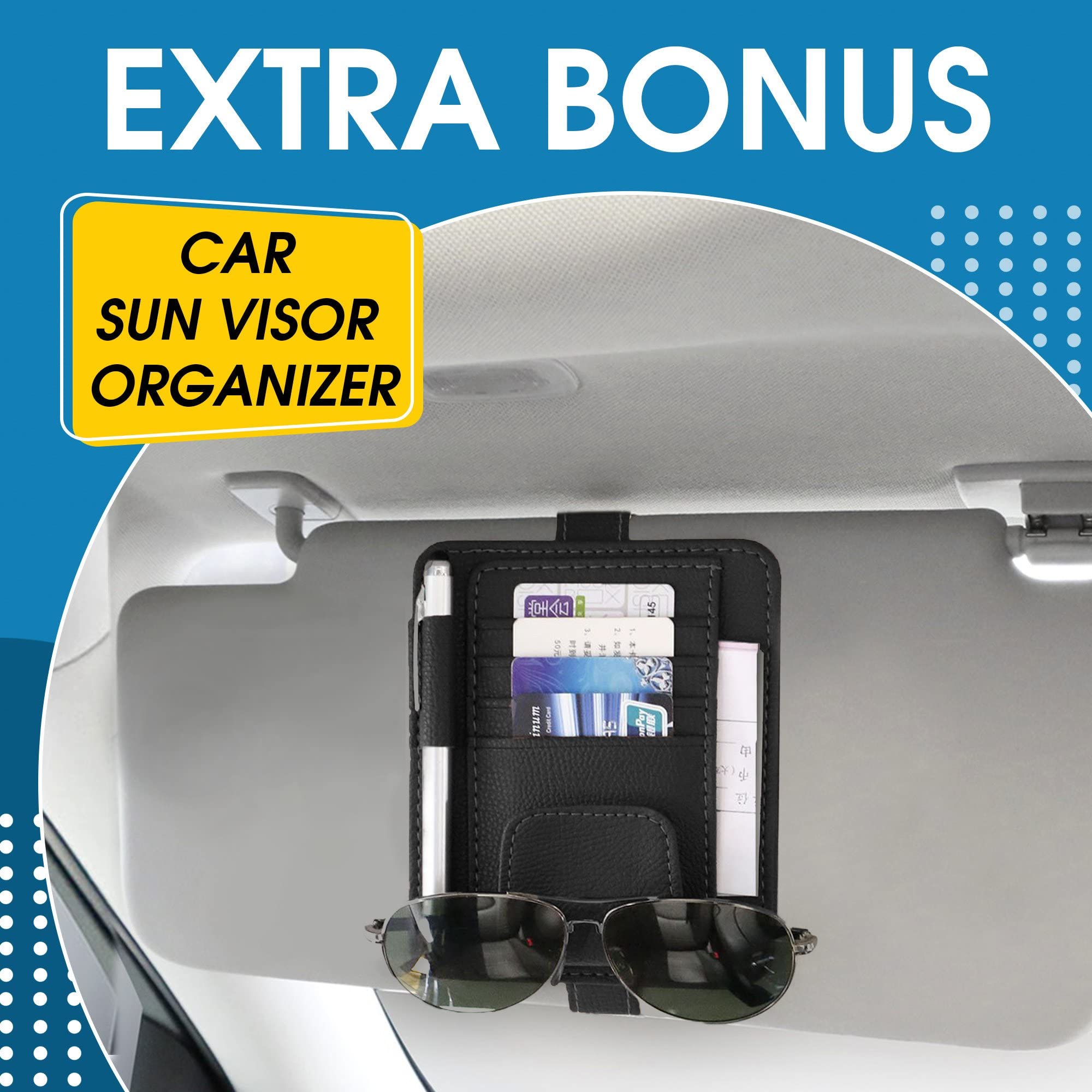 Car Seat Organizer - Back Seat & Between Seat Storage with Cup Holder & Purse Holder - Grey - Perfect for Road Trips, Family Travel & Daily Commute
