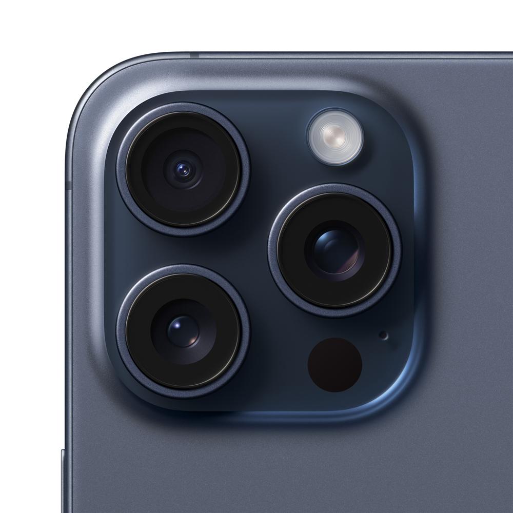 iPhone 15 Pro Max 256GB Blue Titanium - Premium Smartphone with A17 Pro Chip, 48MP Camera & USB-C | Perfect for Photography, Gaming & Business Use