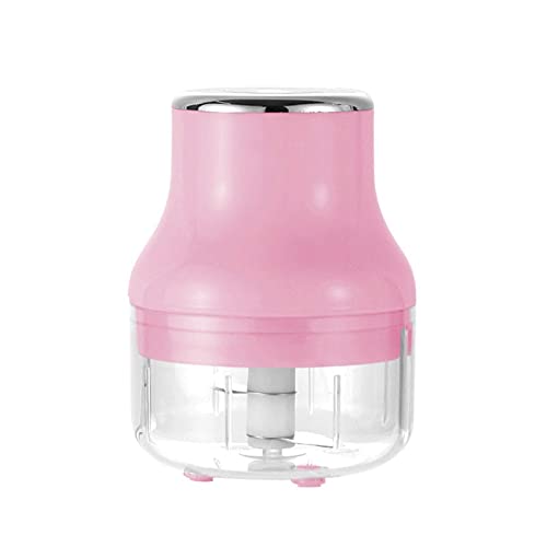 RongJian Mini Meat Grinder - 100ml/250ml USB Rechargeable Food Chopper for Vegetables & Meat - 3 Color Options - Perfect for Home Kitchen, Camping & Small Batch Cooking
